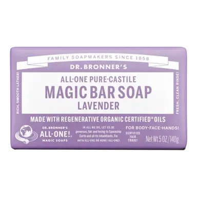 Dr. Bronner's Castile Bar Soap - Lavender