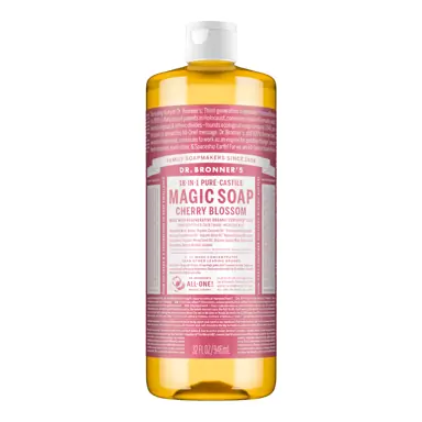 Dr. Bronner Castile Liquid Soap - Cherry Blossom 946ml