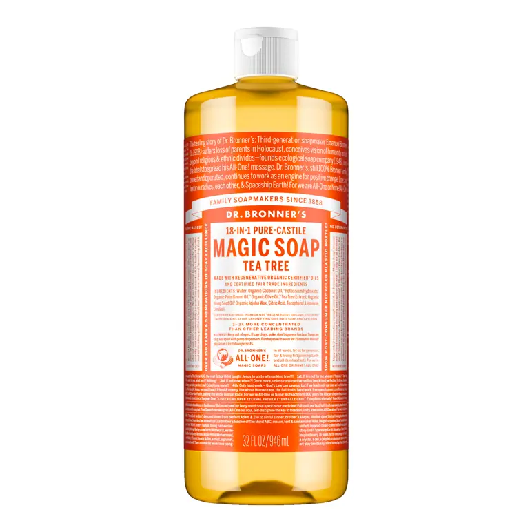 Dr. Bronner's Castile Liquid Soap - Tea Tree 946ml