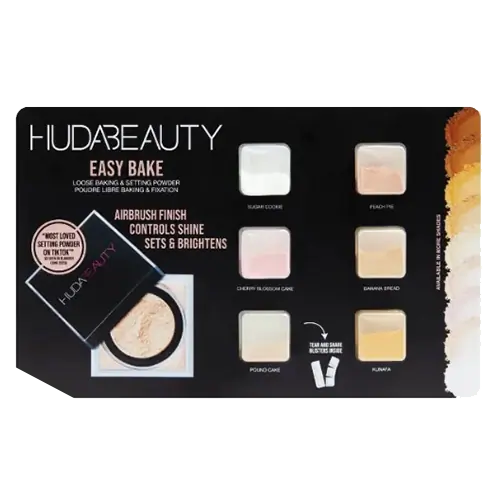 Huda Beauty Easy Bake Blister Card - Buy any HB