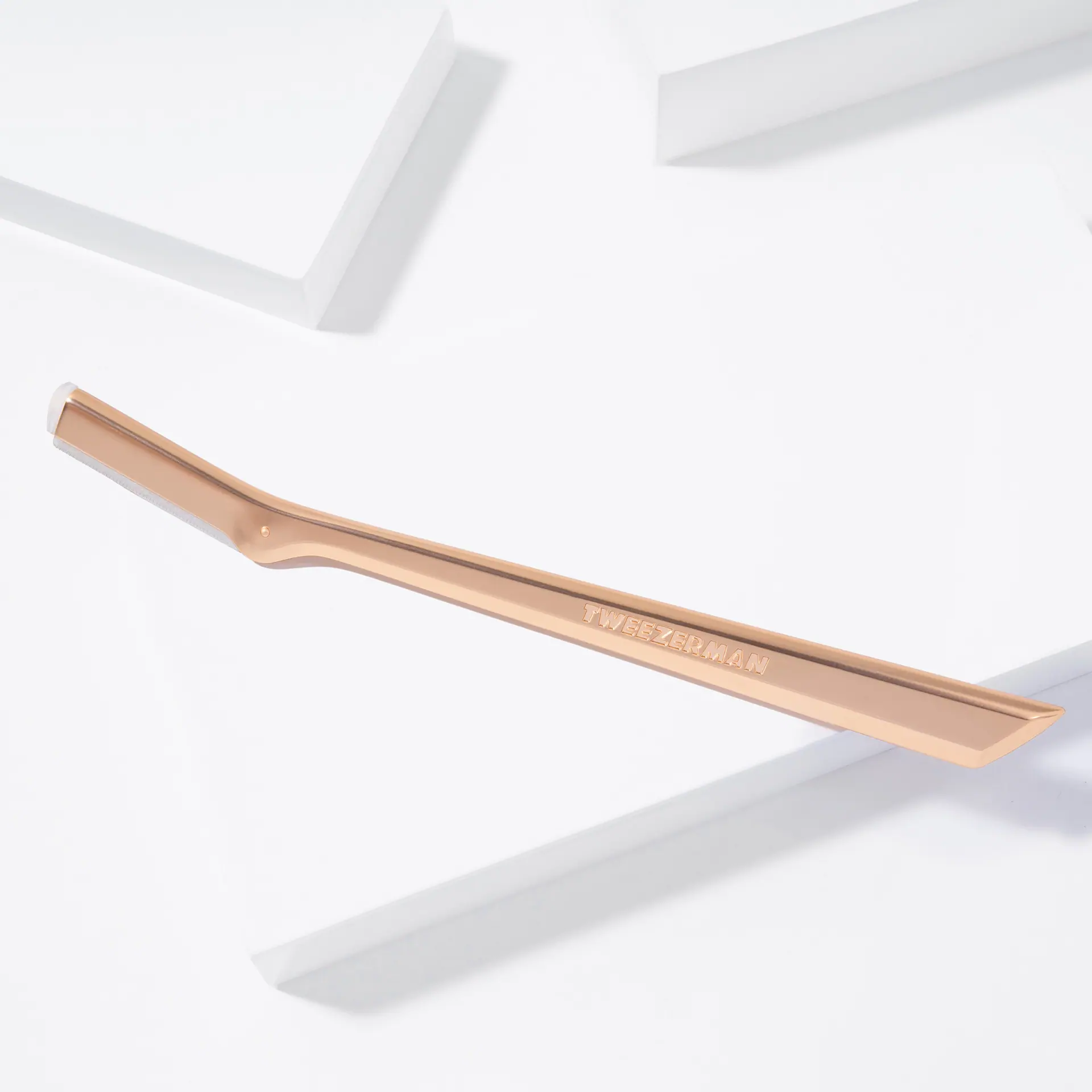 Tweezerman Rose Gold Facial Razor