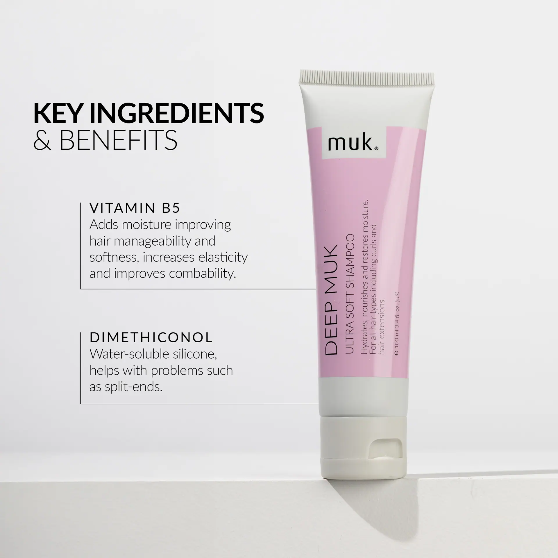 Muk Deep muk Ultra Soft Shampoo 100ml
