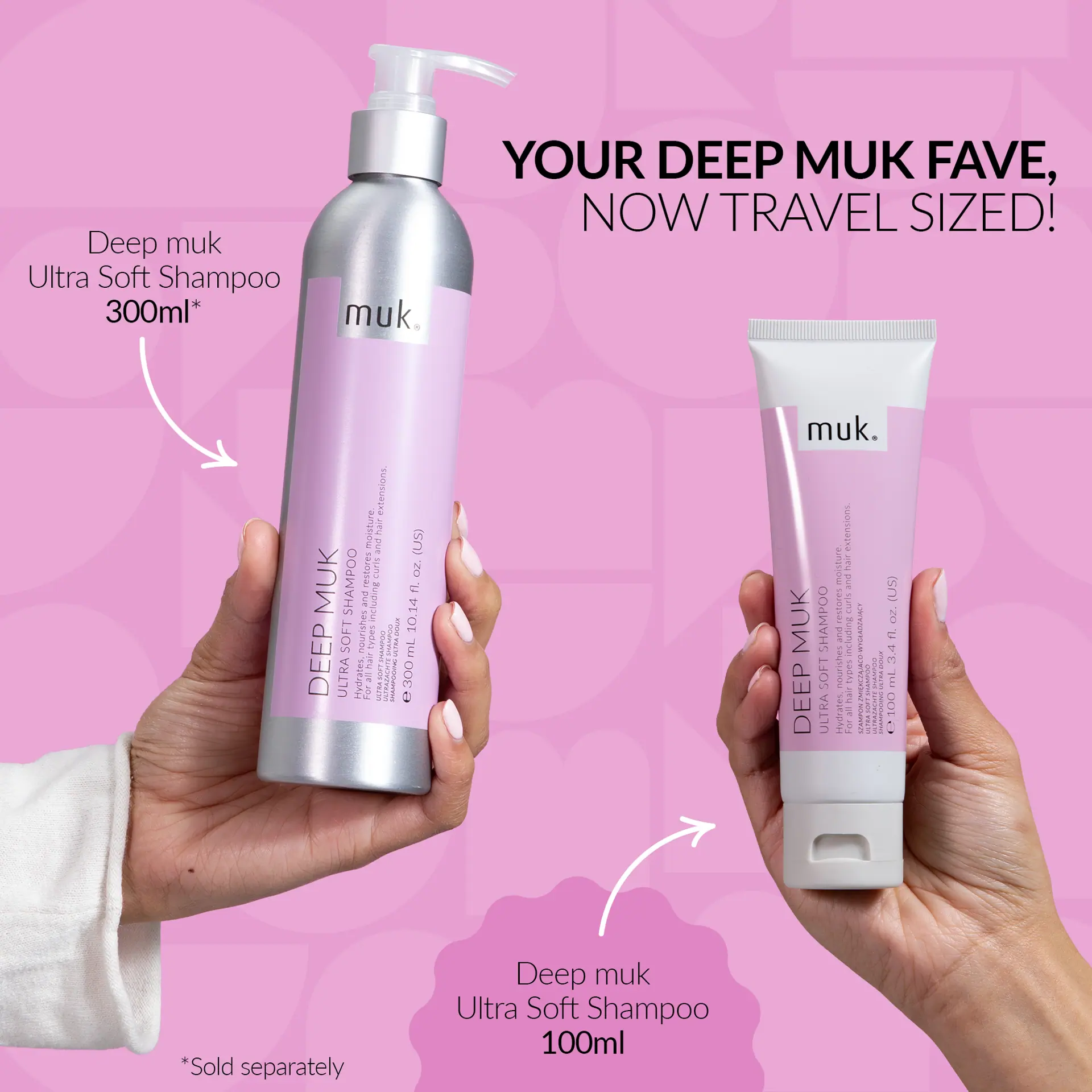 Muk Deep muk Ultra Soft Shampoo 100ml