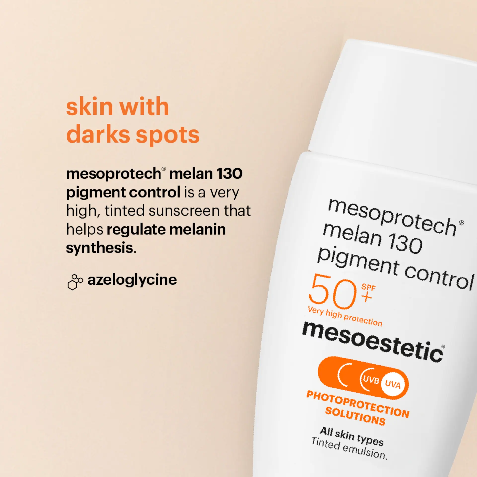 mesoestetic mesoprotech melan 130 pigment control 50ml