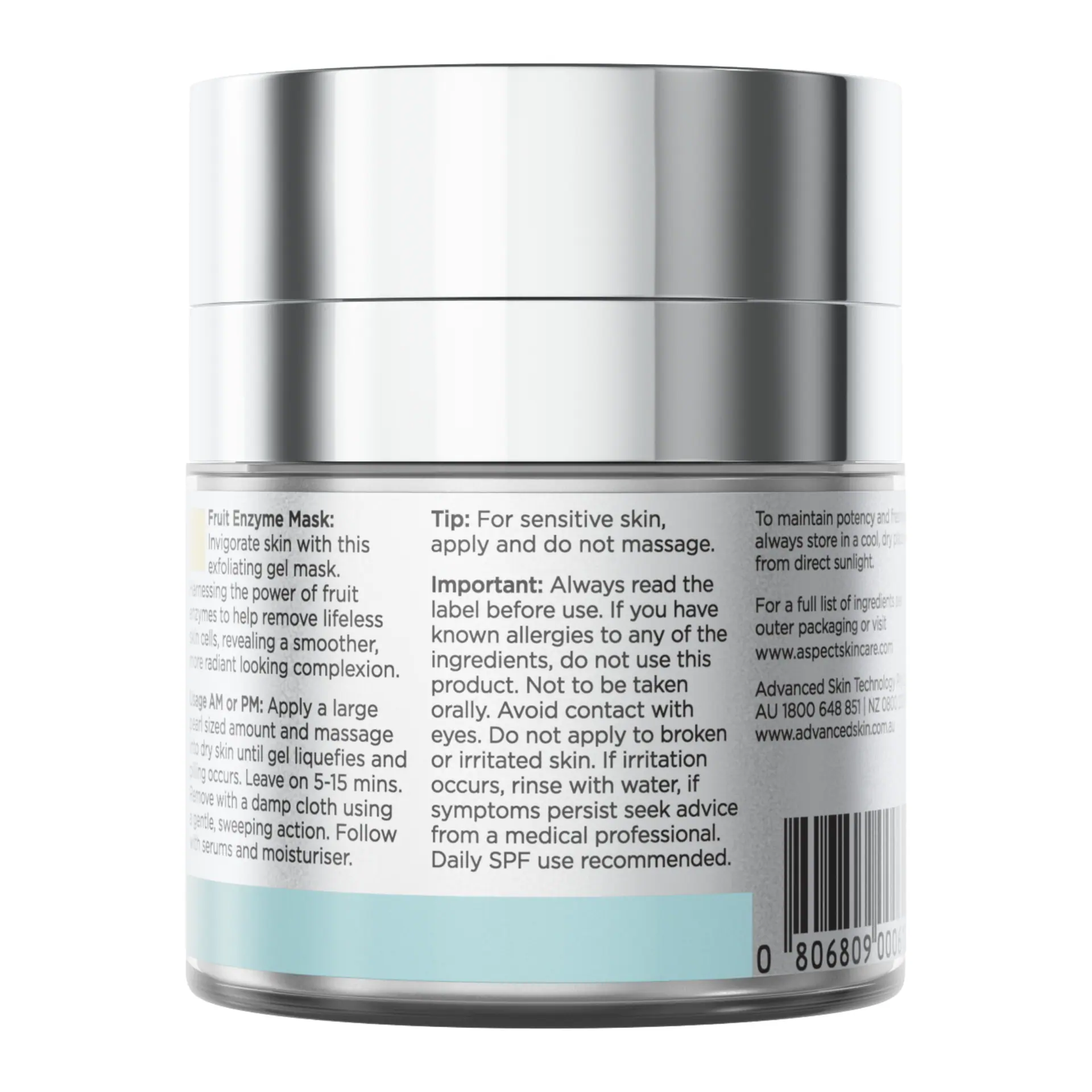 Aspect Fruit Enzyme Mask 50g