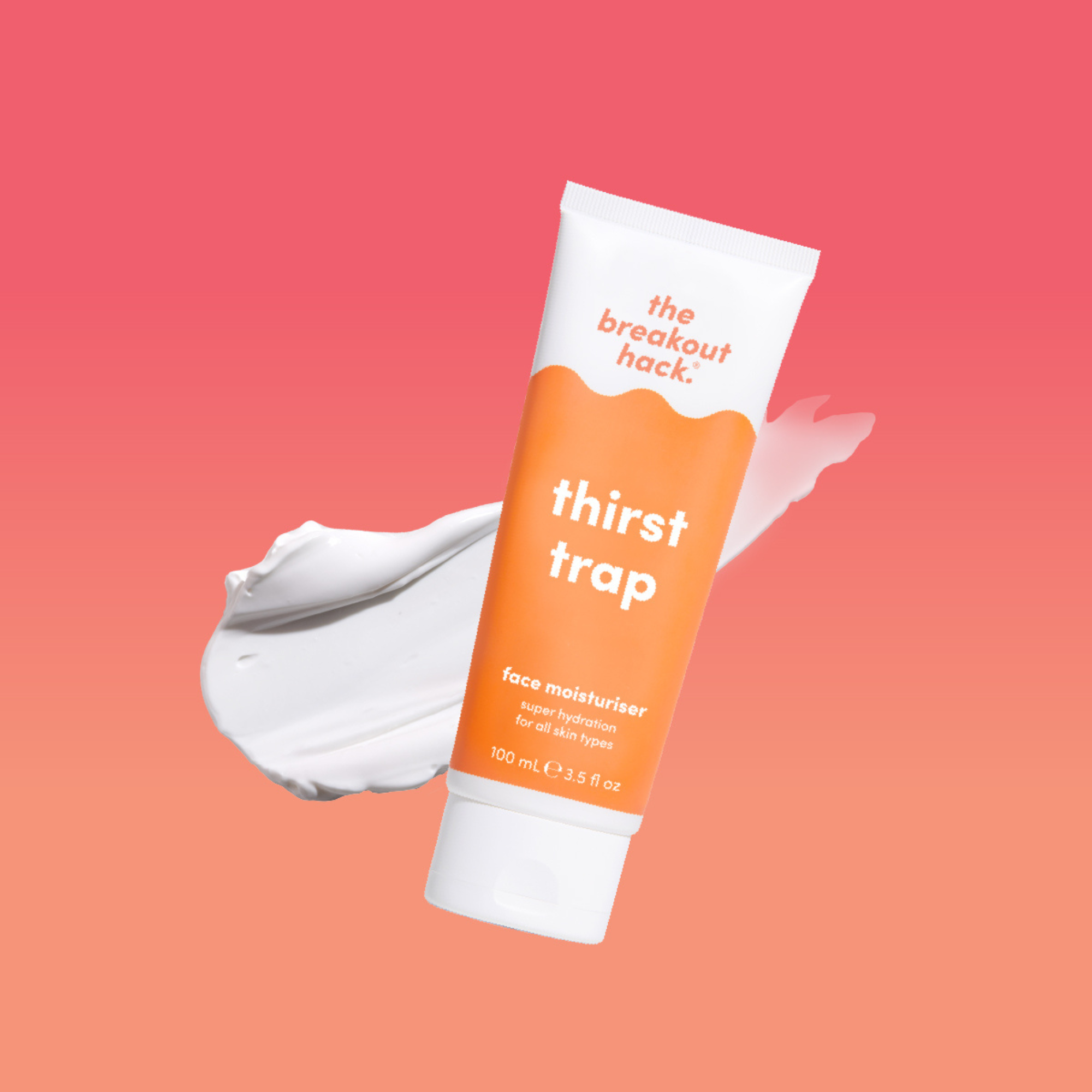 The Breakout Hack thirst trap face moisturiser 100mL