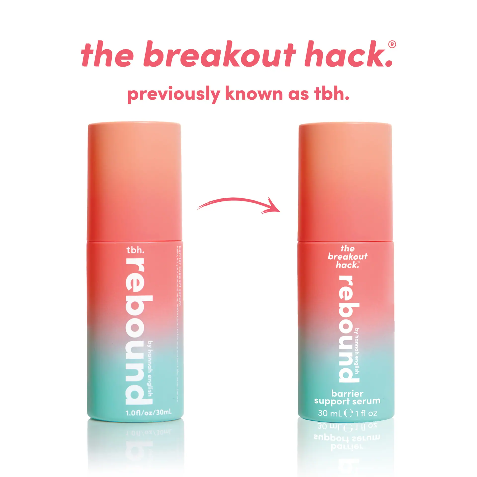 The Breakout Hack rebound serum 30mL