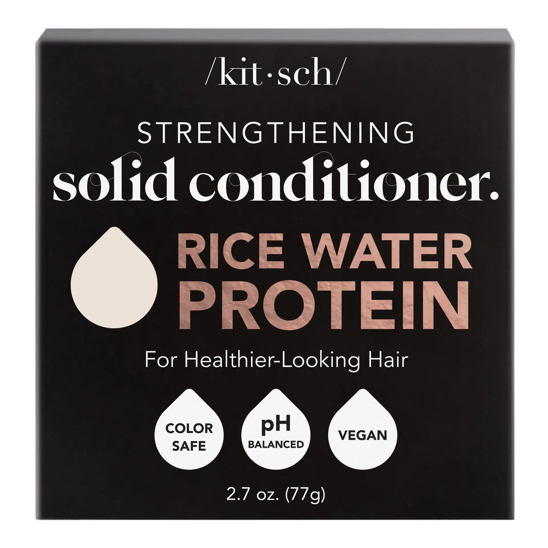 Kitsch Rice Water Protein Strengthening Conditioner Bar
