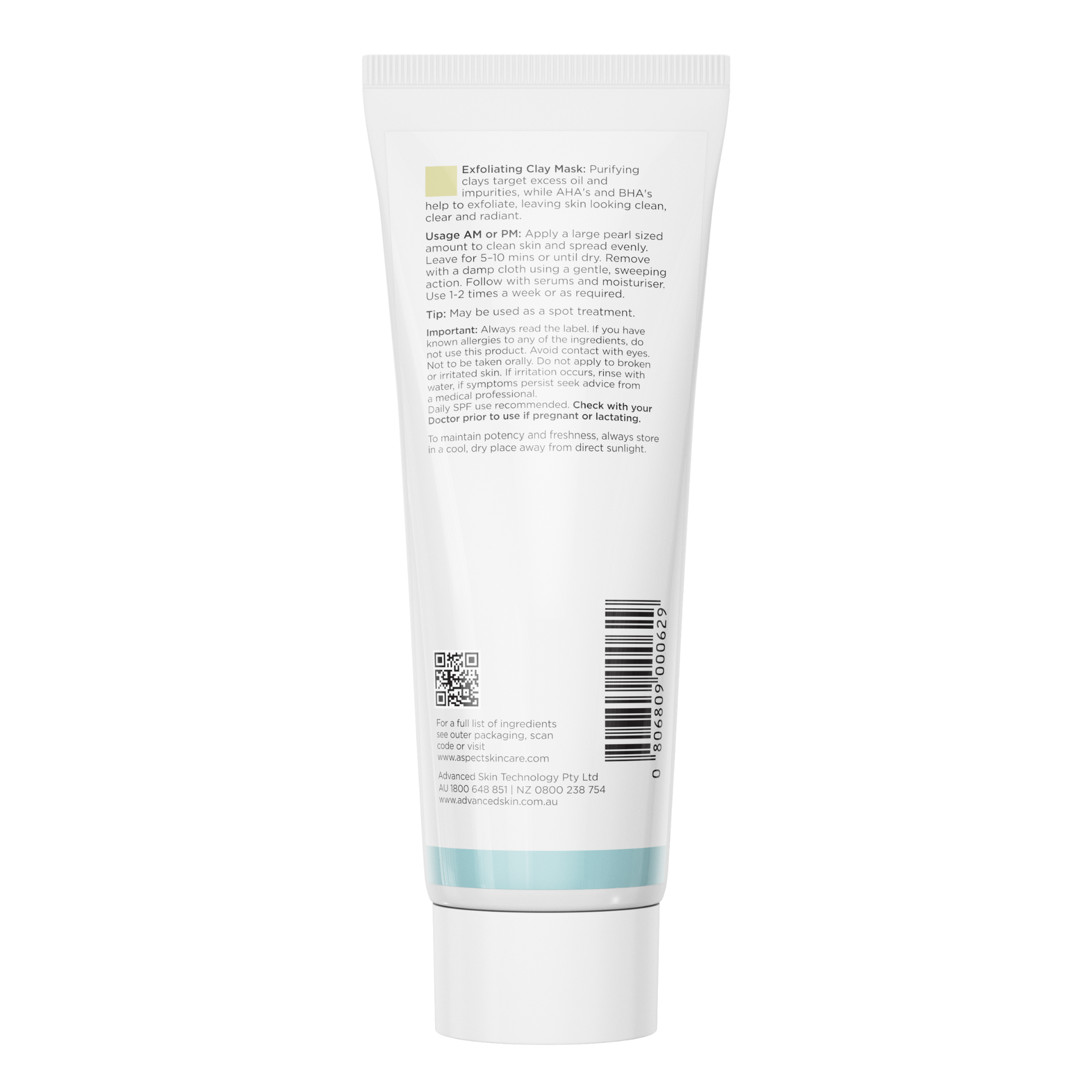 Aspect Exfoliating Clay Mask 118ml