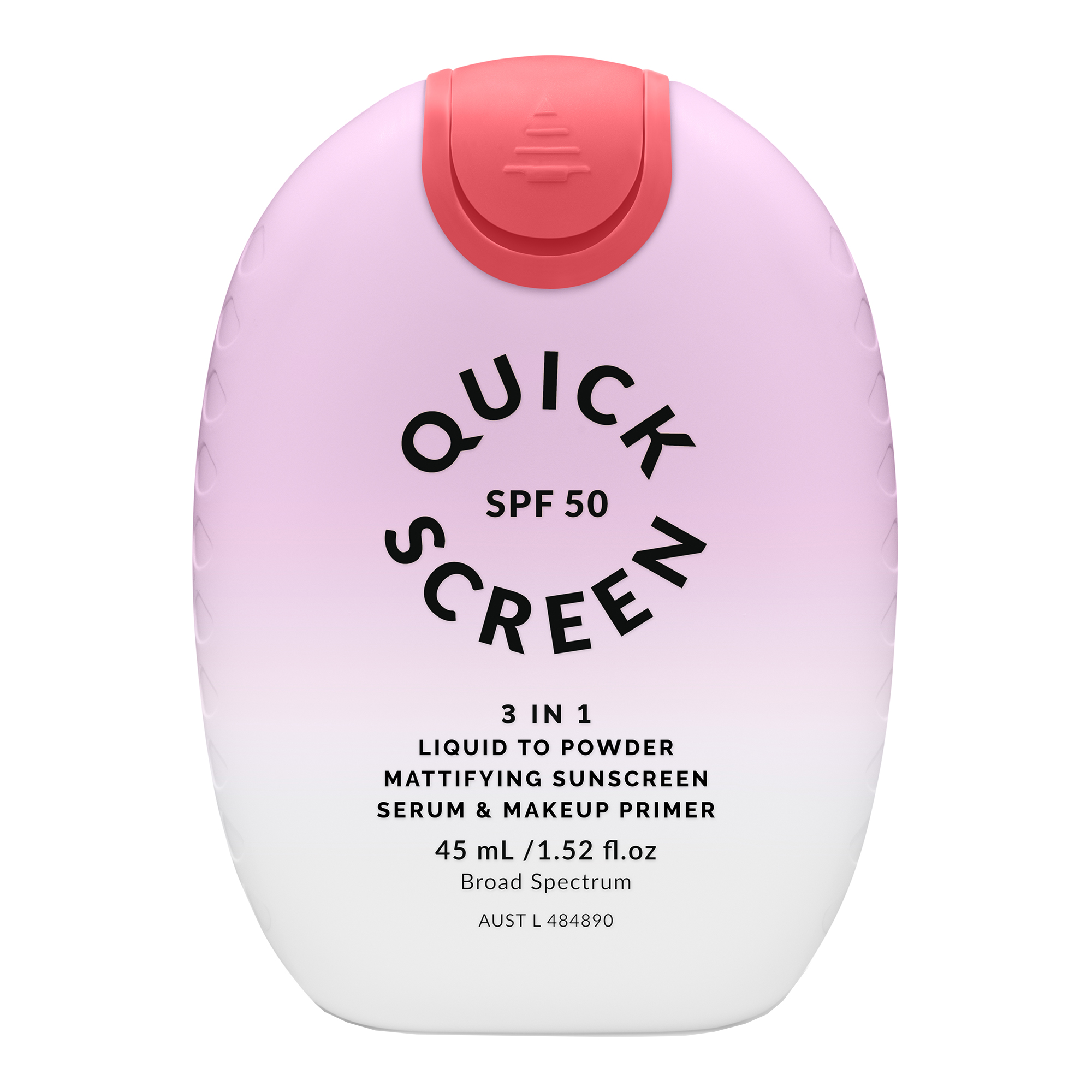 The Quick Flick Quick Screen SPF 50 Liquid To Powder Mattifying Sunscreen Serum & Makeup Primer