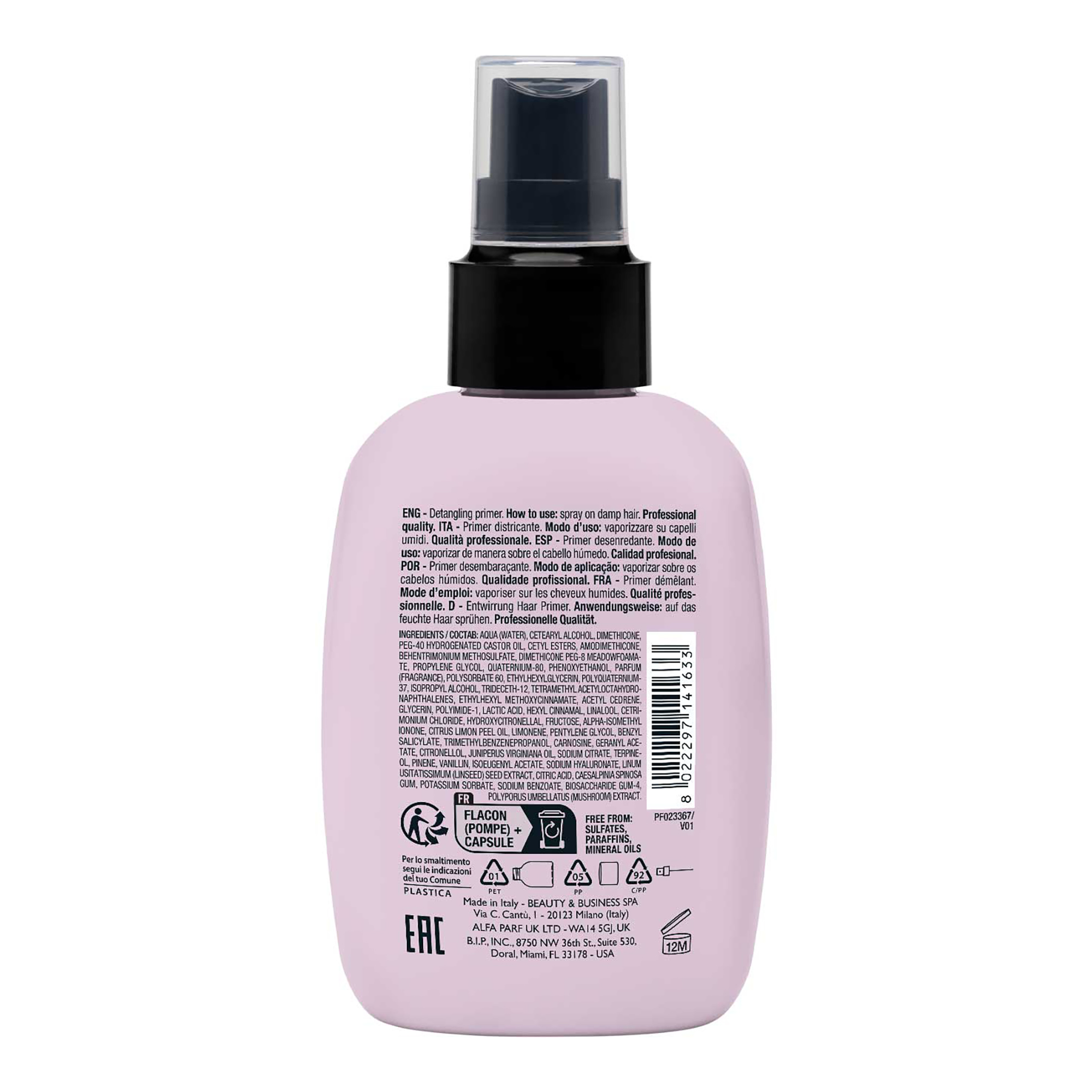 Alfaparf Milano Semi di Lino Styling Detangling Primer 125ml