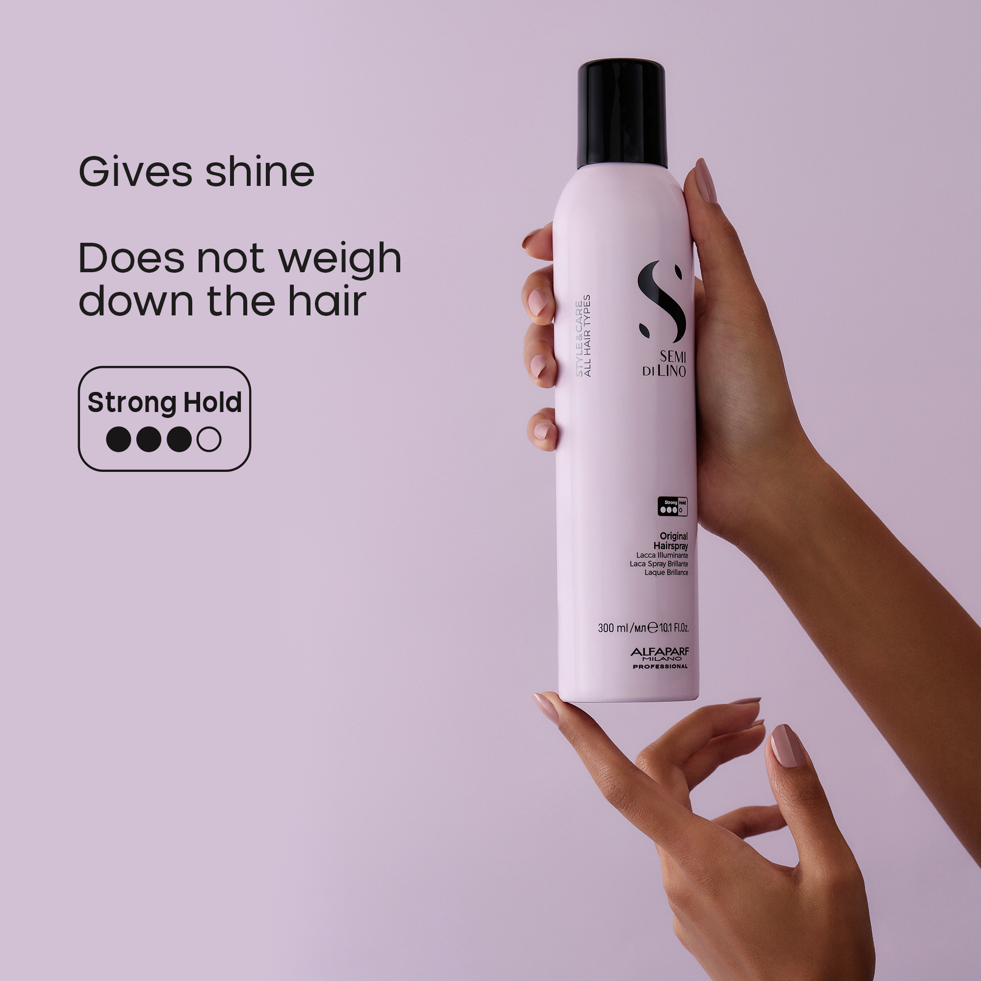 Alfaparf Milano Semi di Lino Styling Original Hairspray 300ml