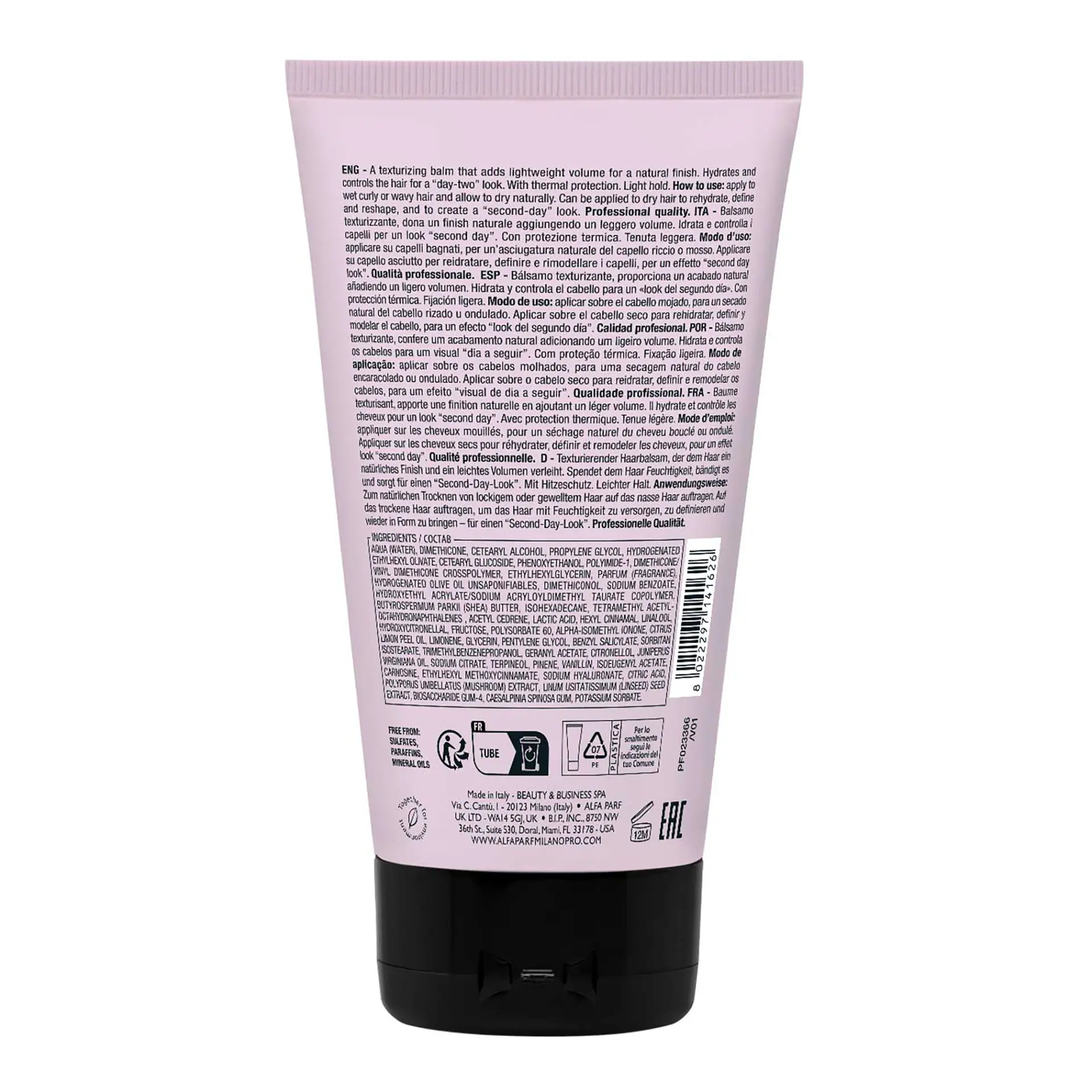 Alfaparf Milano Semi di Lino Styling Texturizing Balm 150ml