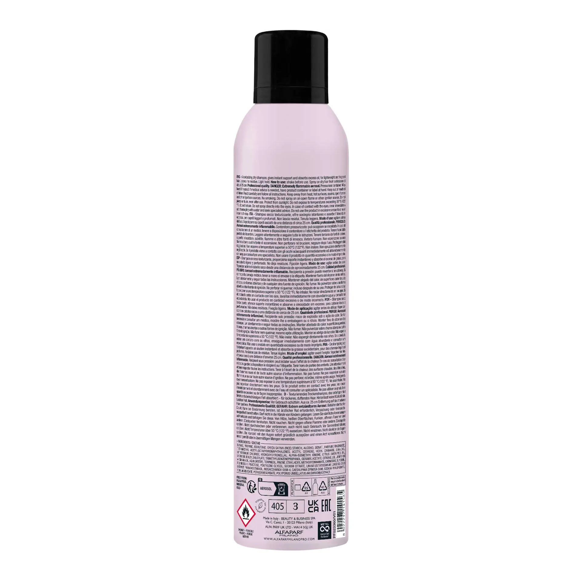 Alfaparf Milano Semi di Lino Styling Texturizing Dry Shampoo 300ml