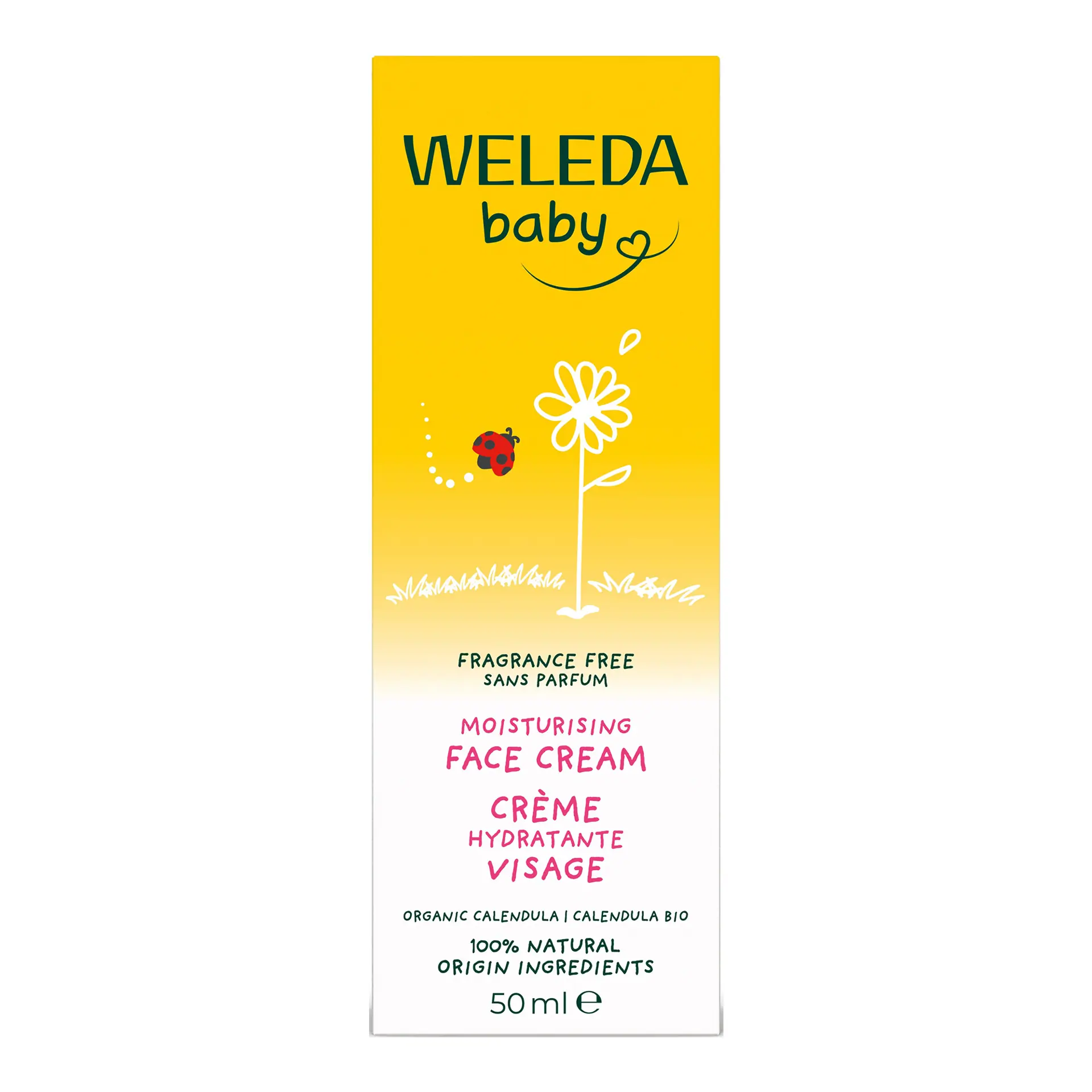 Weleda Calendula Face Cream Fragrance Free 50ml