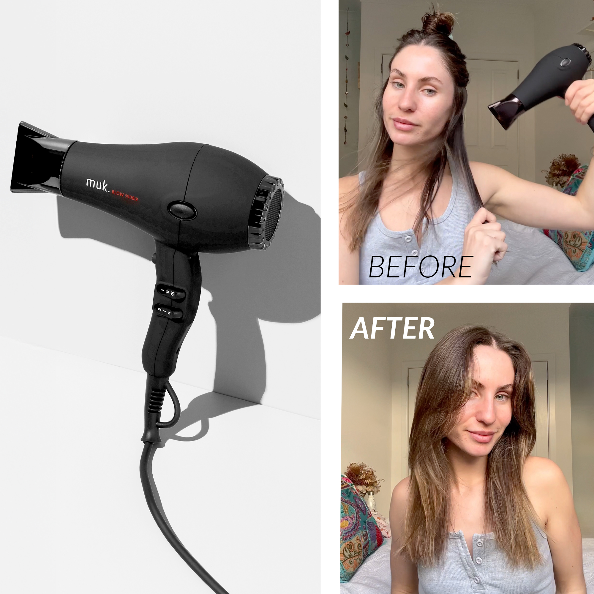 Muk Blow 3900IR Dryer Matte Black