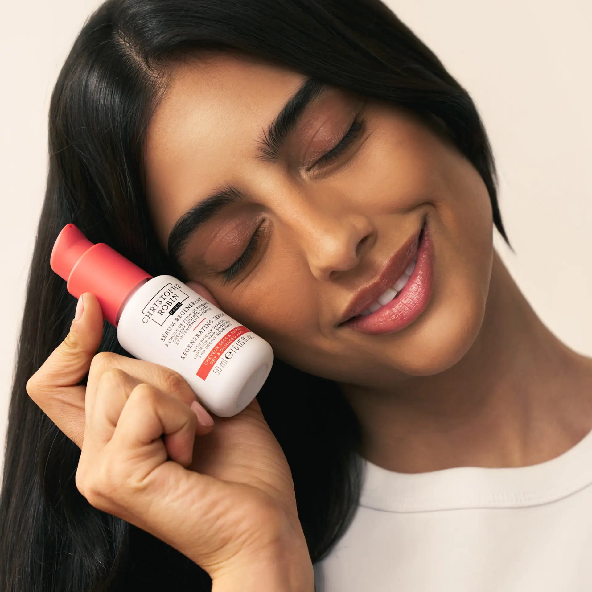 Christophe Robin Regenerating serum with prickly pear oil