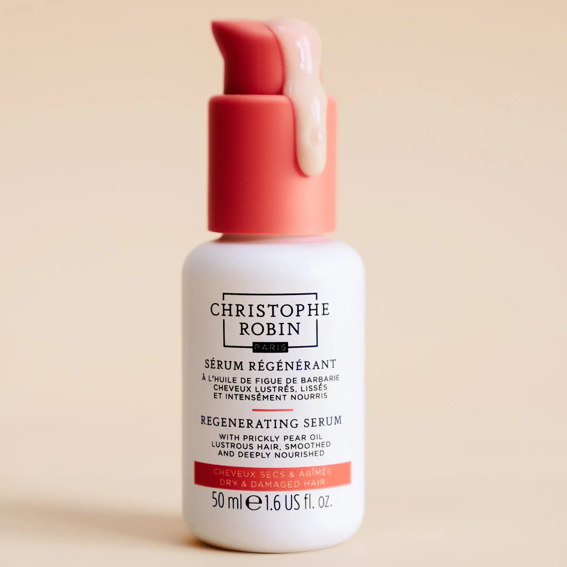 Christophe Robin Regenerating serum with prickly pear oil