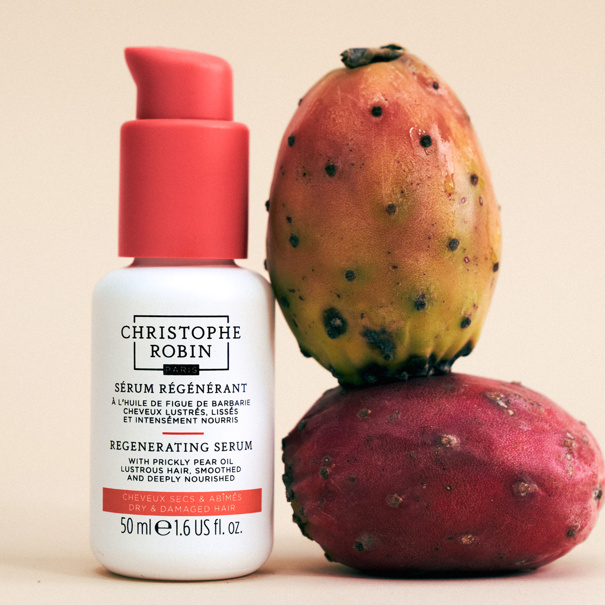 Christophe Robin Regenerating serum with prickly pear oil