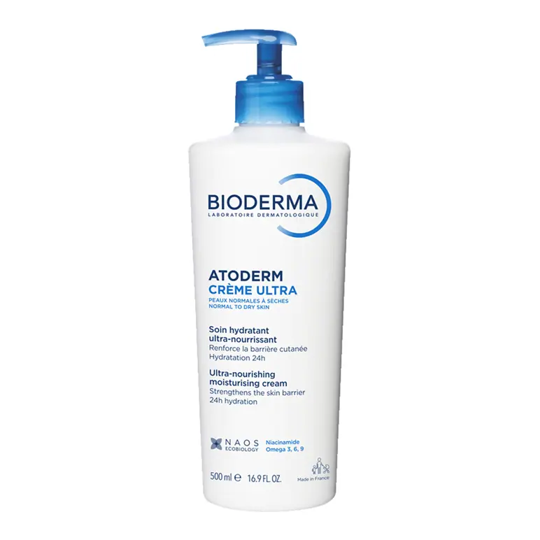 Bioderma Atoderm Crème Ultra Nourishing Moisturiser For Dry Skin 500ml