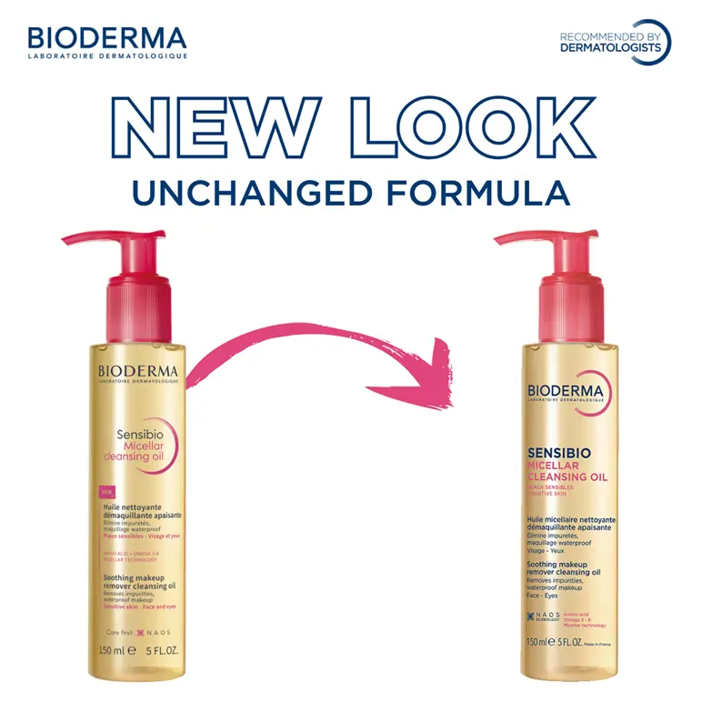 Bioderma Sensibio Micellar Cleansing Oil Makeup Remover for Sensitive Skin 150ml