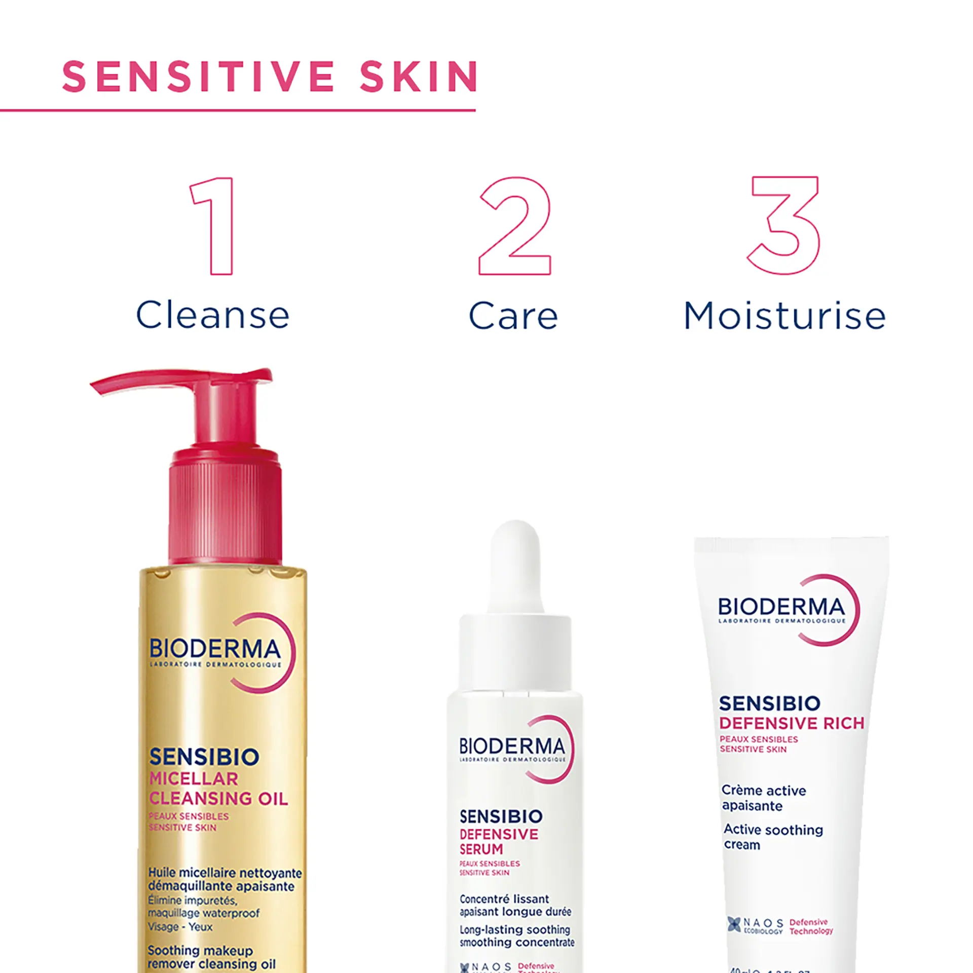 Bioderma Sensibio Micellar Cleansing Oil Makeup Remover for Sensitive Skin 150ml