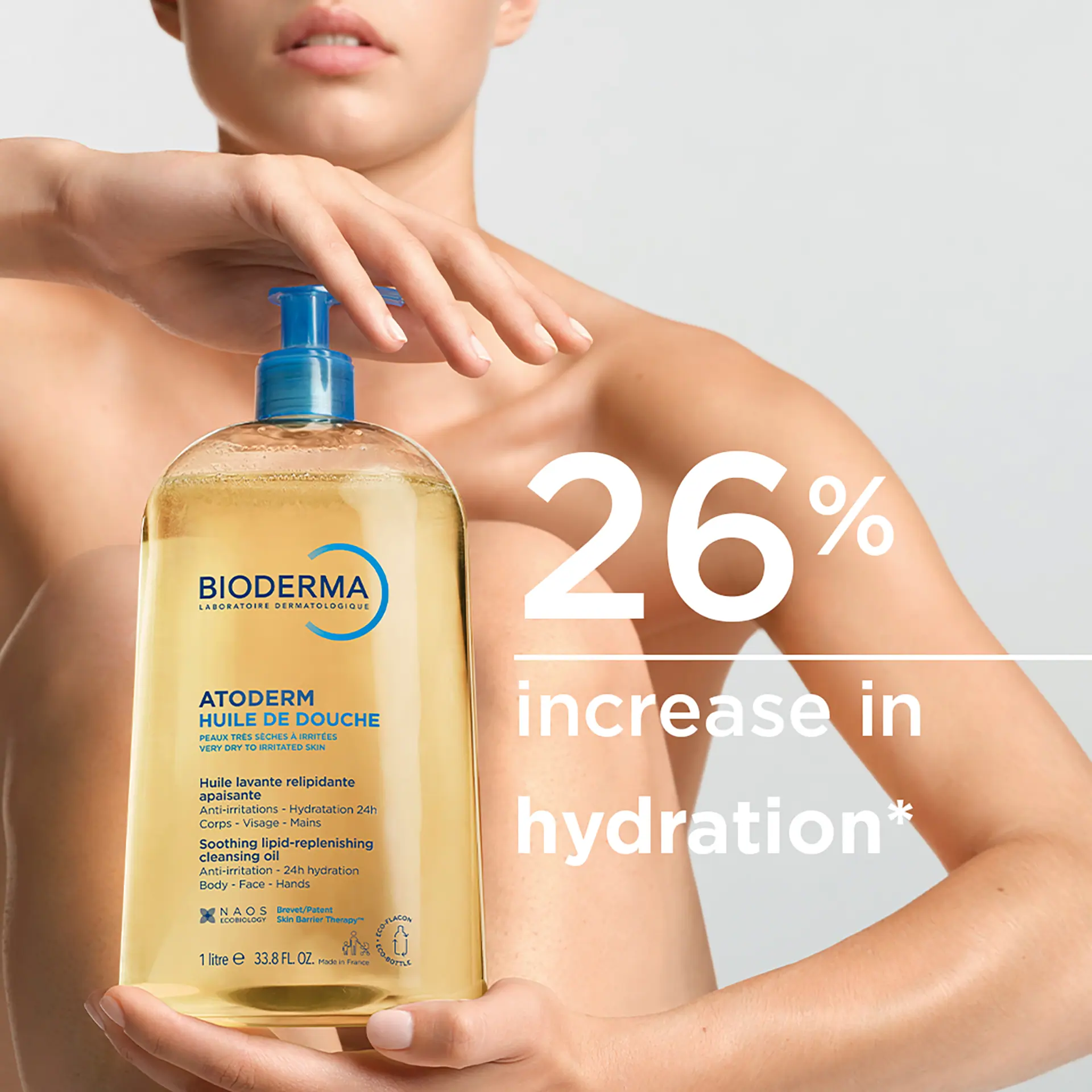 Bioderma Atoderm Ultra-Nourishing Cleansing Shower Oil 1L