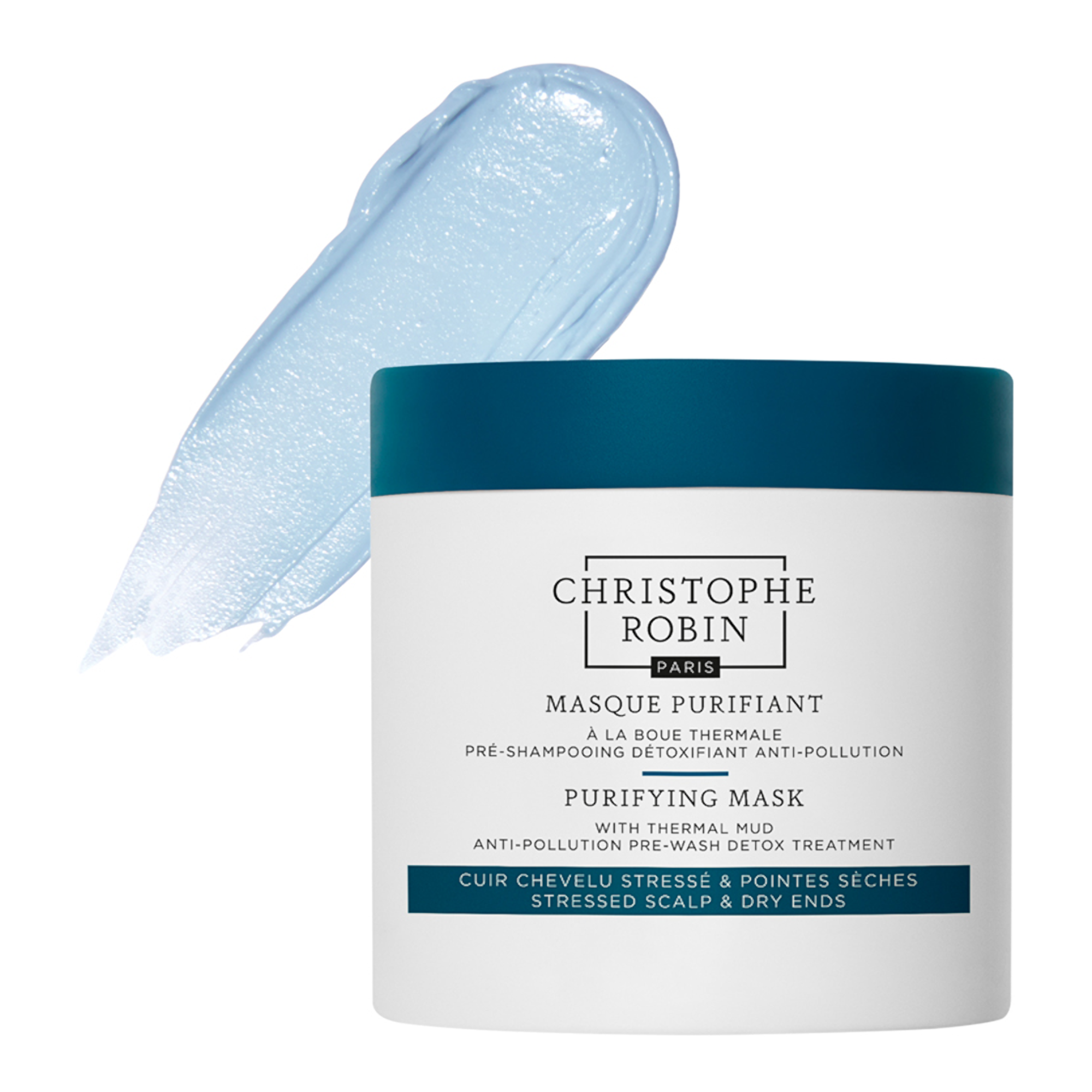 Christophe Robin Purifying Mask with Thermal Mud 250mL