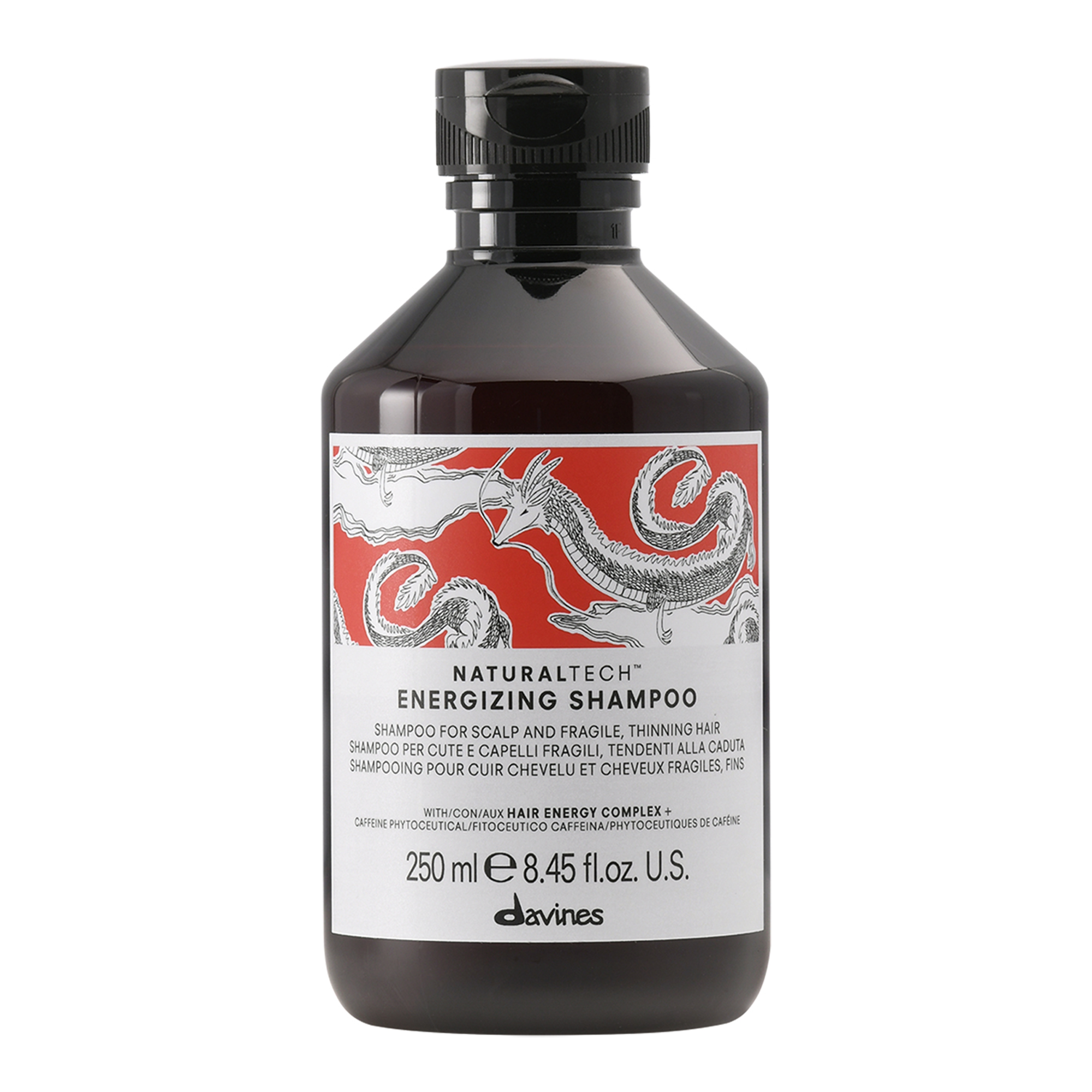 Davines NATURALTECH Energising Shampoo for Fragile Thinning Hair 250ml