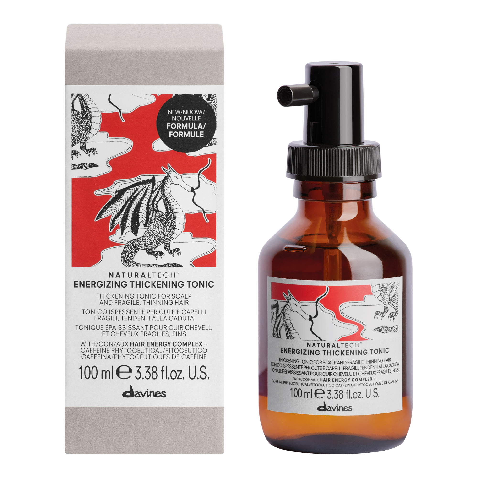 Davines NATURAL TECH Energising Thickening Tonic 100ml