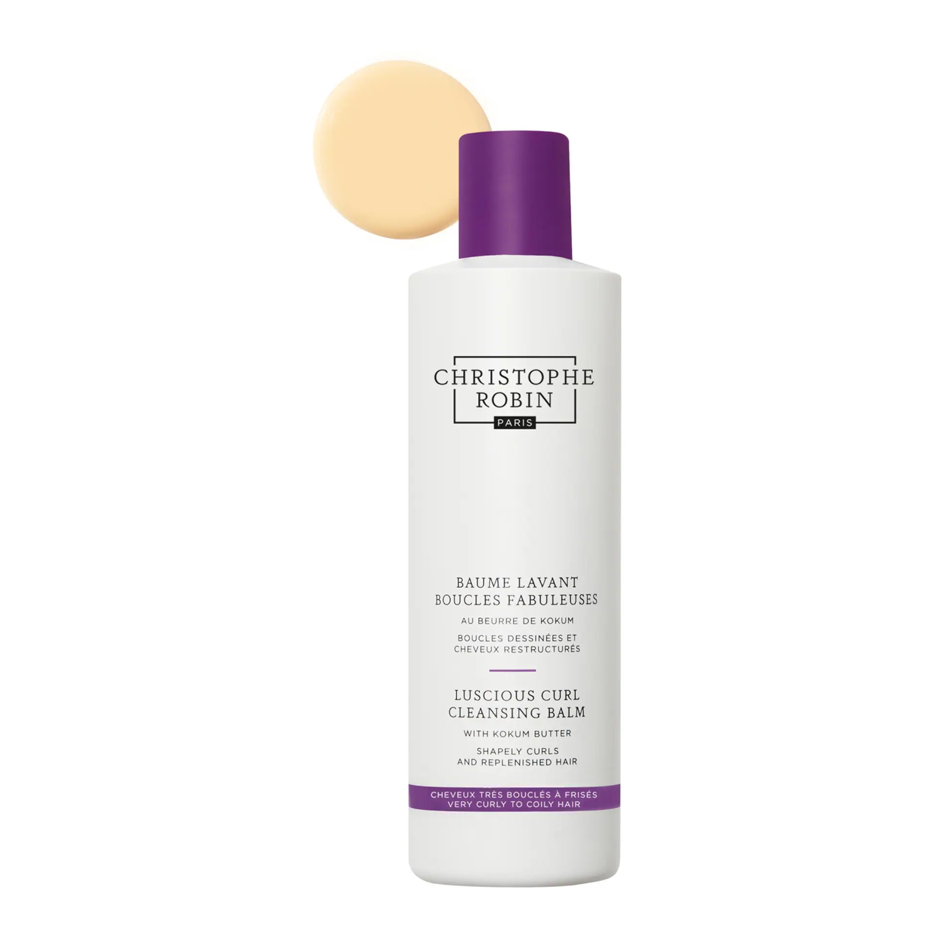 Christophe Robin Luscious Curl Cleansing Balm with Kokum Butter 250ml