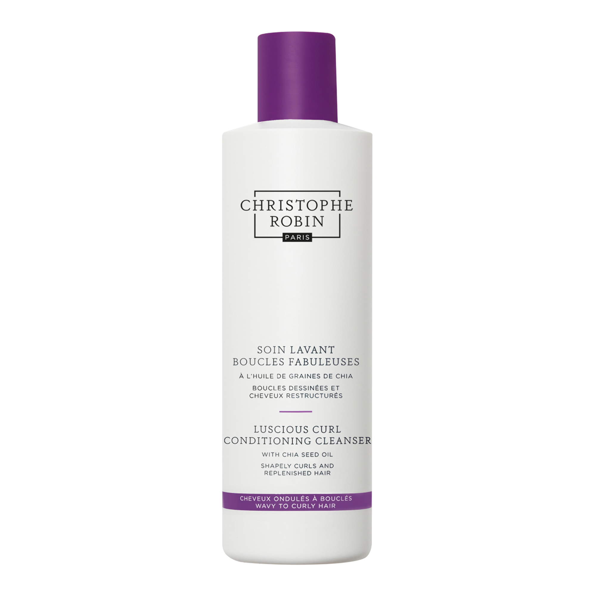 Christophe Robin Luscious Curl Cleansing Lotion with Chia Seed Oil 250ml