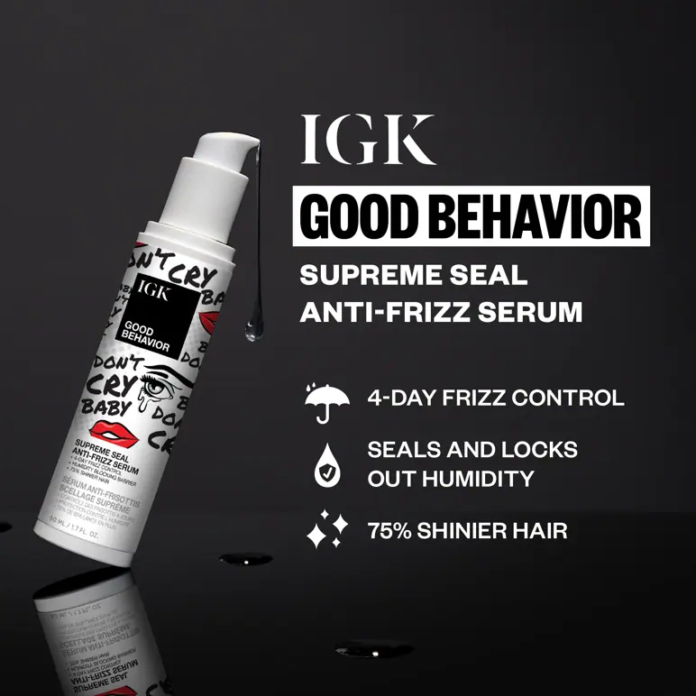IGK GOOD BEHAVIOR Supreme Seal Anti-Frizz Serum 50ml