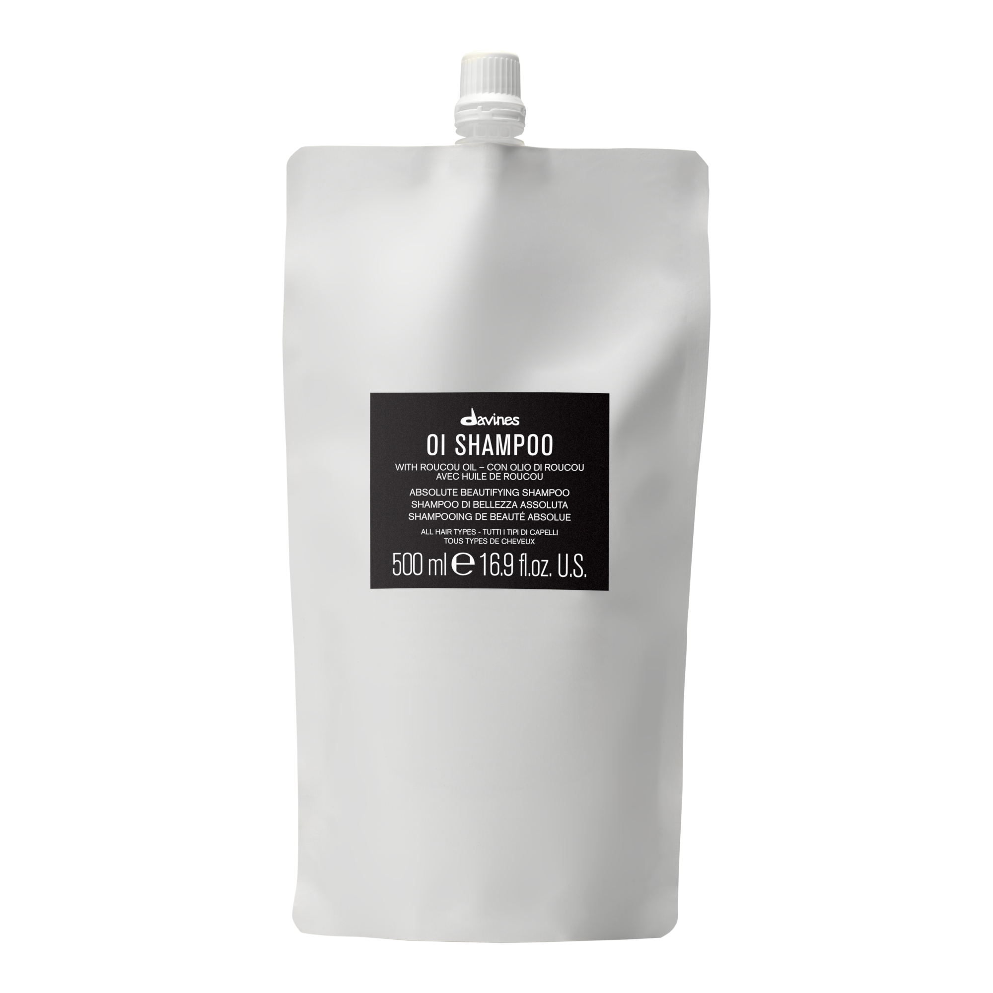 Davines Oi Shampoo Refill Pouch 500ml