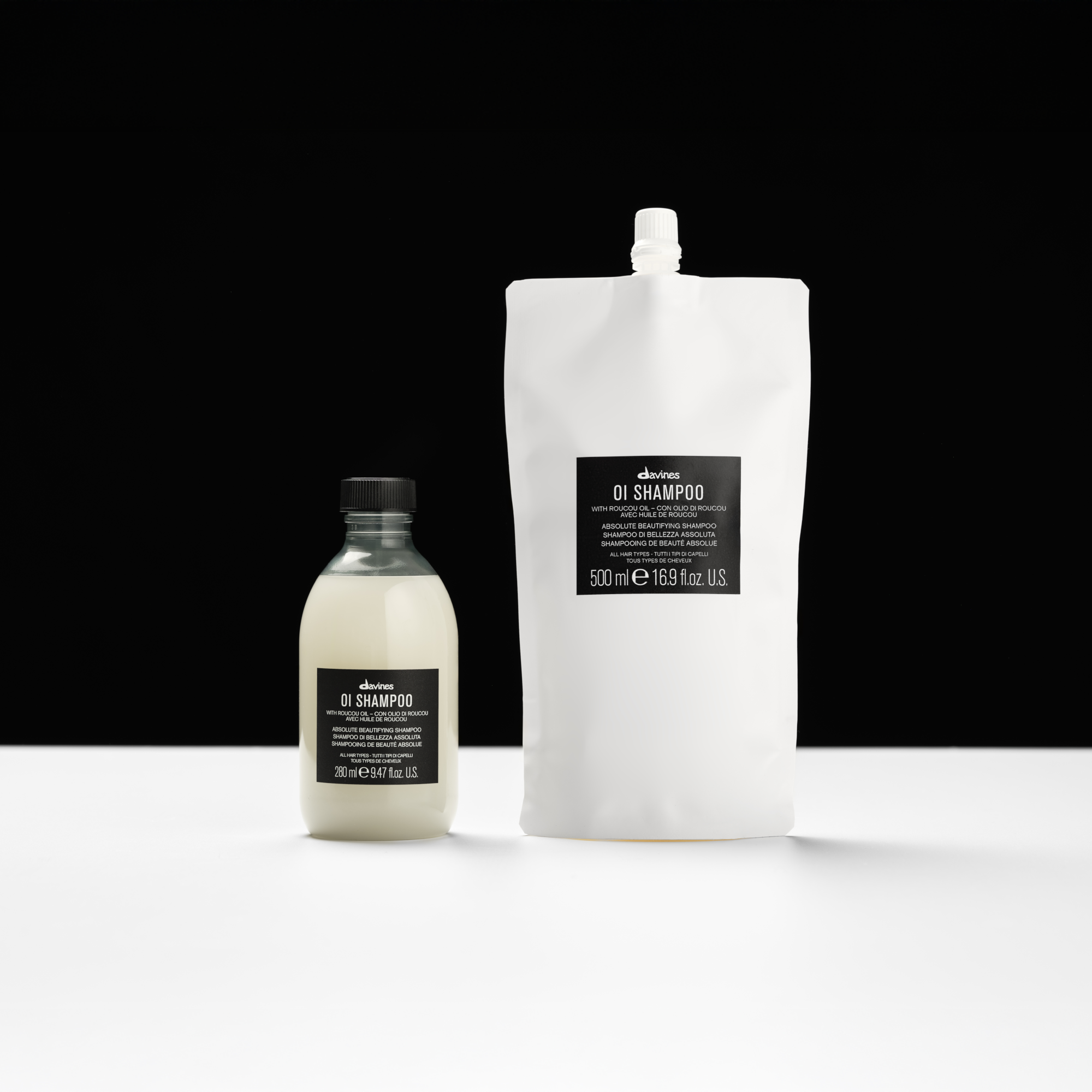 Davines Oi Shampoo Refill Pouch 500ml