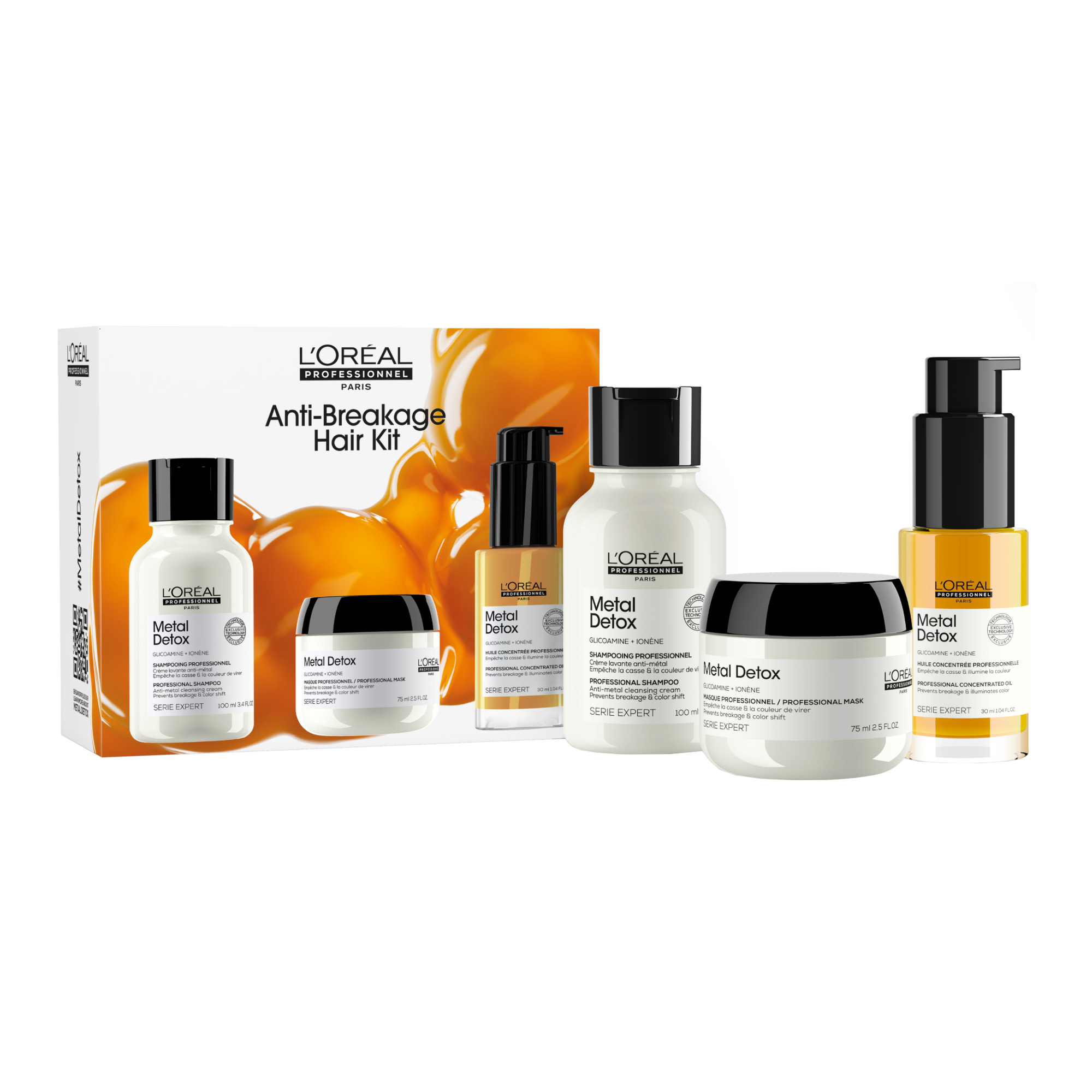 L'Oréal Professionnel Metal Detox Mini trio kit