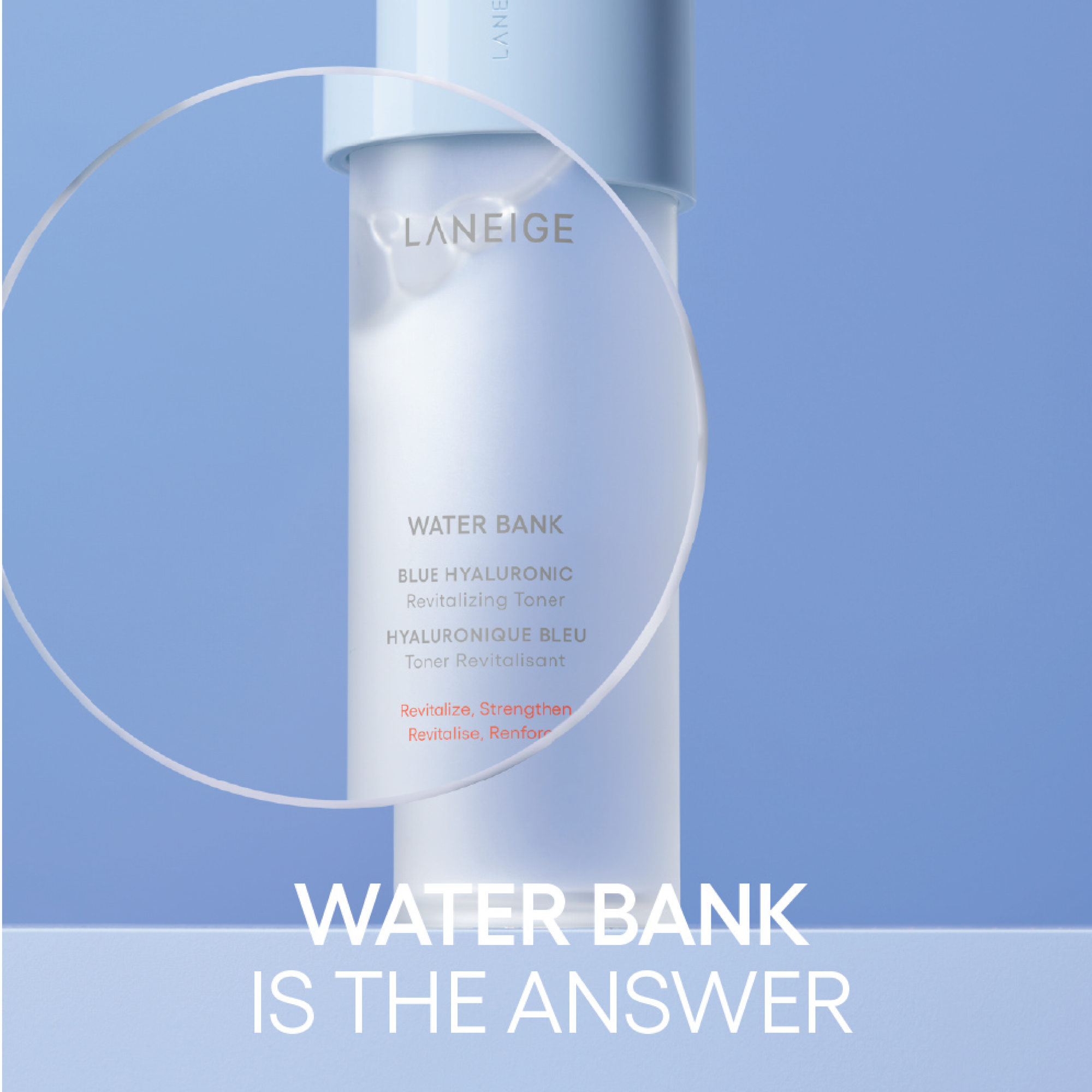 Laneige Water Bank Blue Hyaluronic Revitalizing Toner 160ml