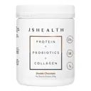 JSHealth Vitamins Protein + Probiotics + Collagen - Double Chocolate (450g)