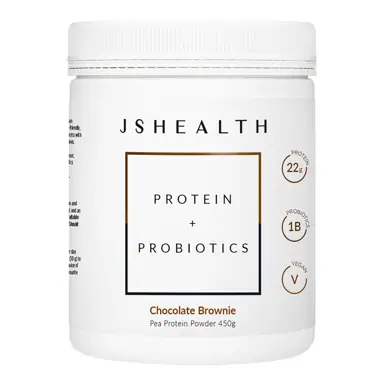 JSHealth Vitamins Protein + Probiotics 450g - Chocolate Brownie
