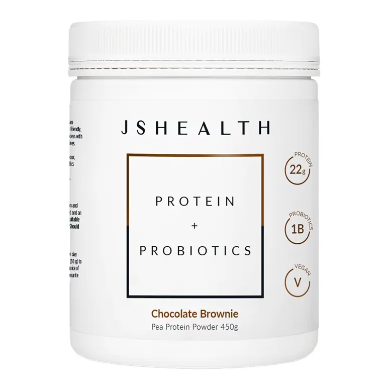 JSHealth Vitamins Protein + Probiotics 450g - Chocolate Brownie