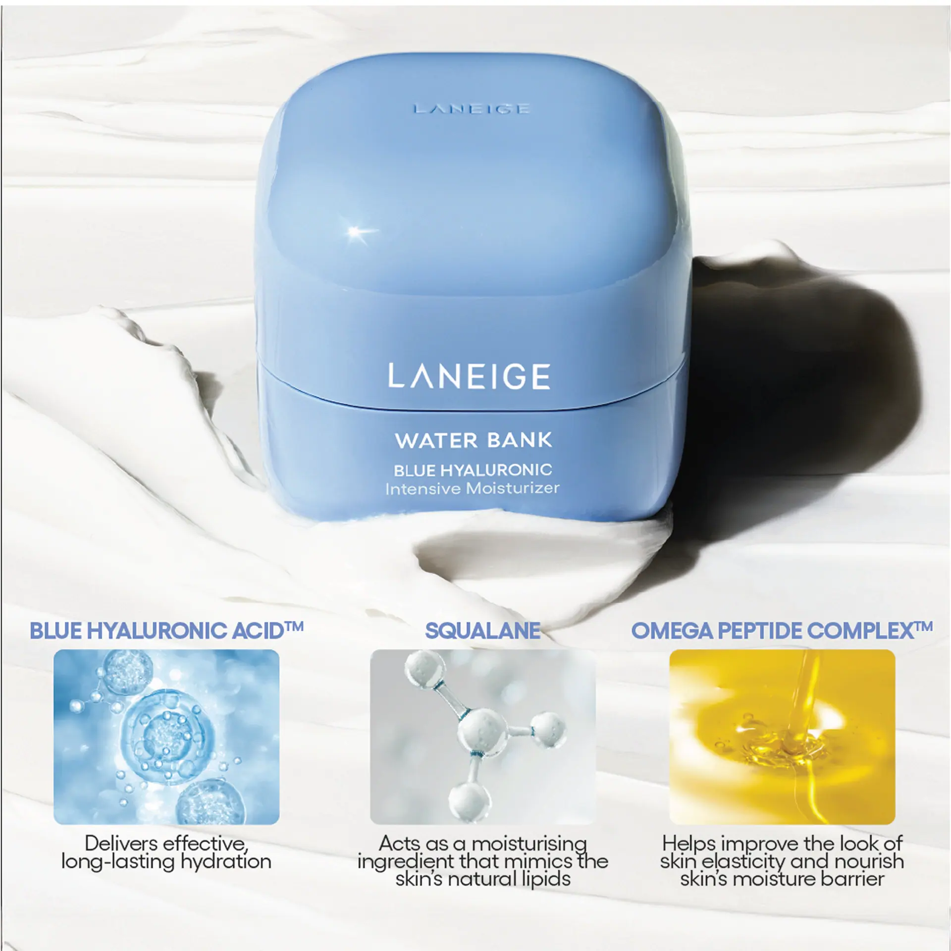Laneige Water Bank Blue Hyaluronic Intensive Cream 50ml Refill