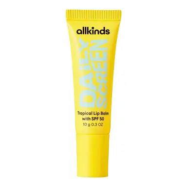 Allkinds Daily Screen - Lip Balm with SPF - Tropical Fragrance