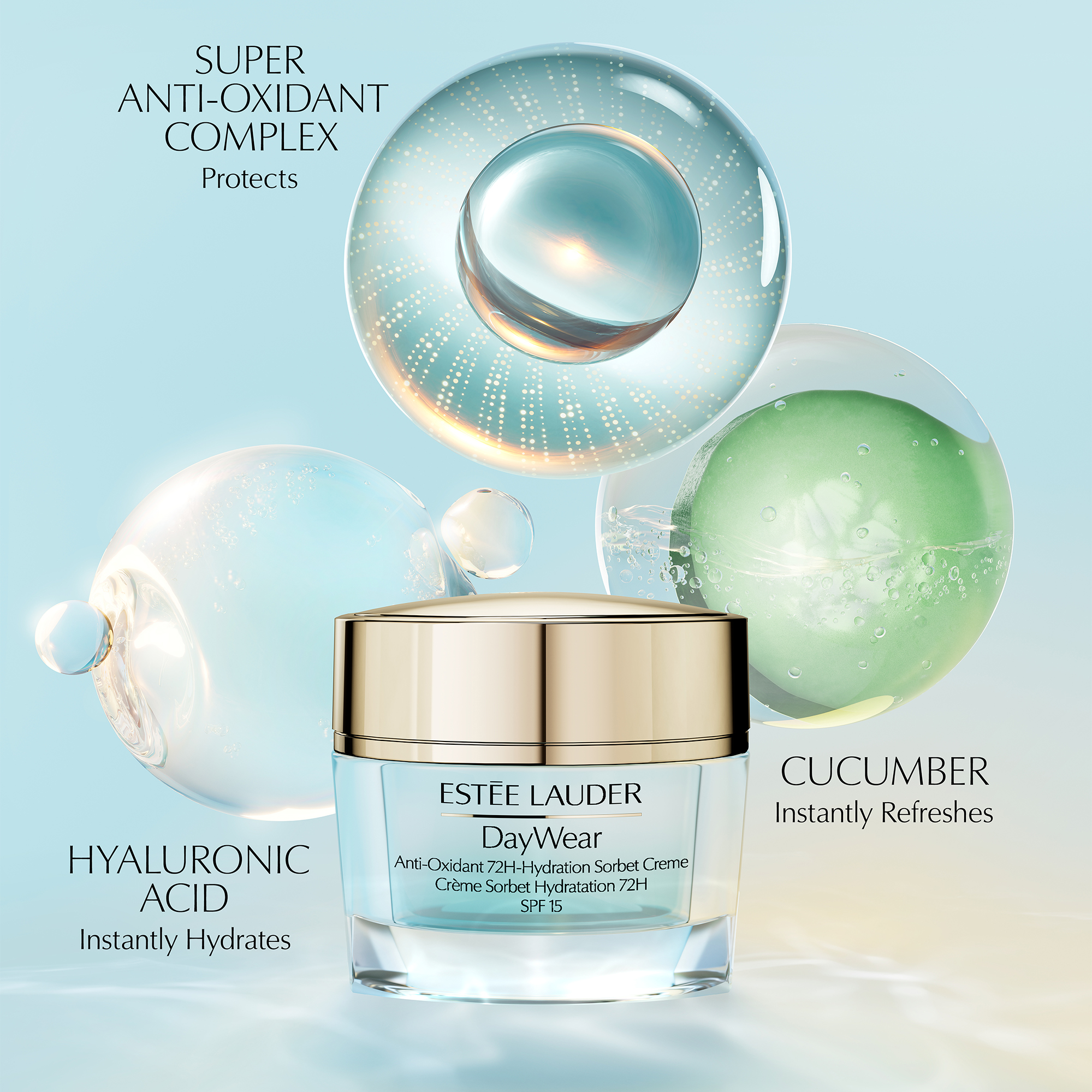 Estée Lauder DayWear Anti-Oxidant 72H-Hydration Sorbet Creme SPF 15 50ml