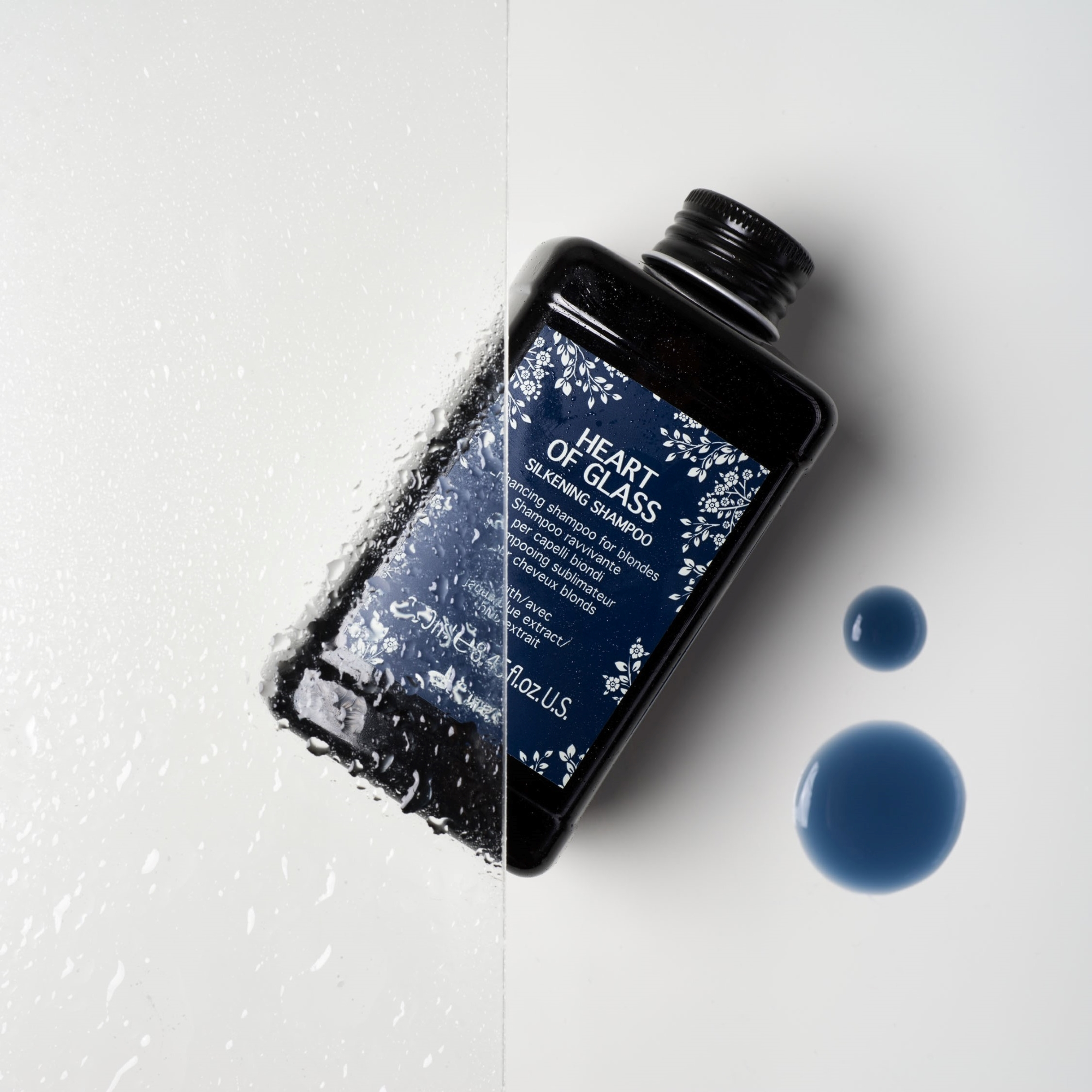 Davines HEART OF GLASS Blonde Silkening Repair Shampoo 250ml