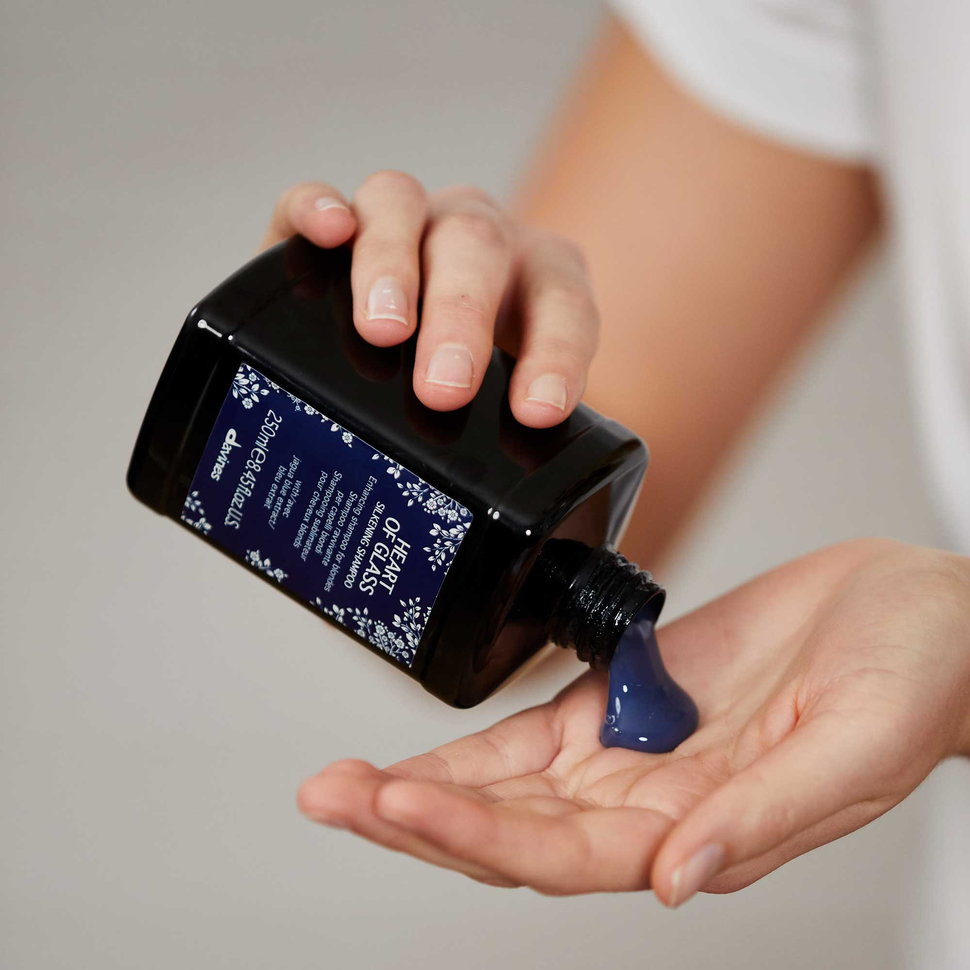 Davines HEART OF GLASS Blonde Silkening Repair Shampoo 250ml