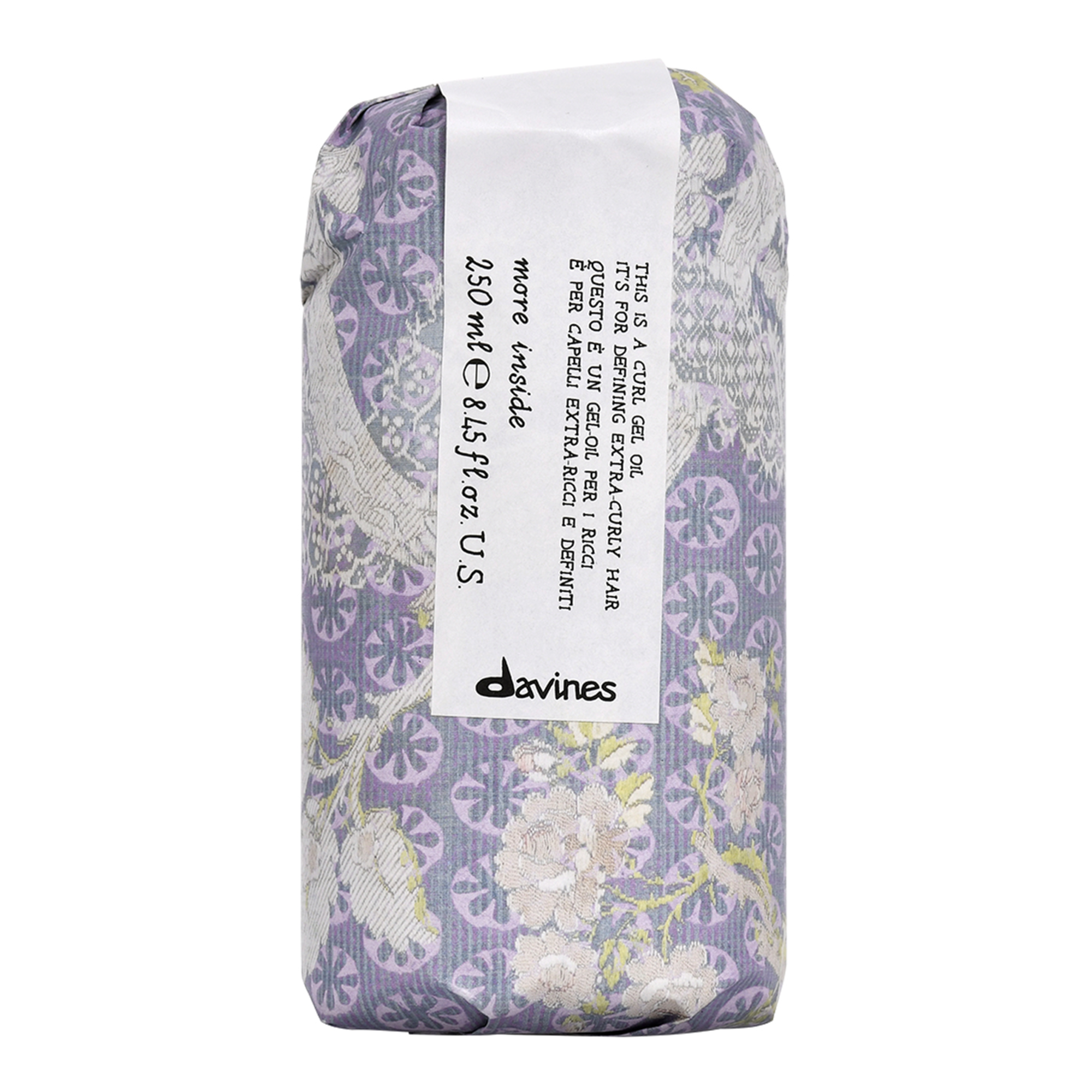 Davines MORE INSIDE Curl Gel Oil 250ml