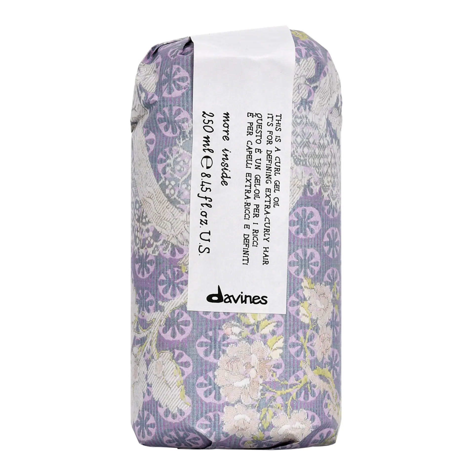 Davines MORE INSIDE Curl Gel Oil 250ml