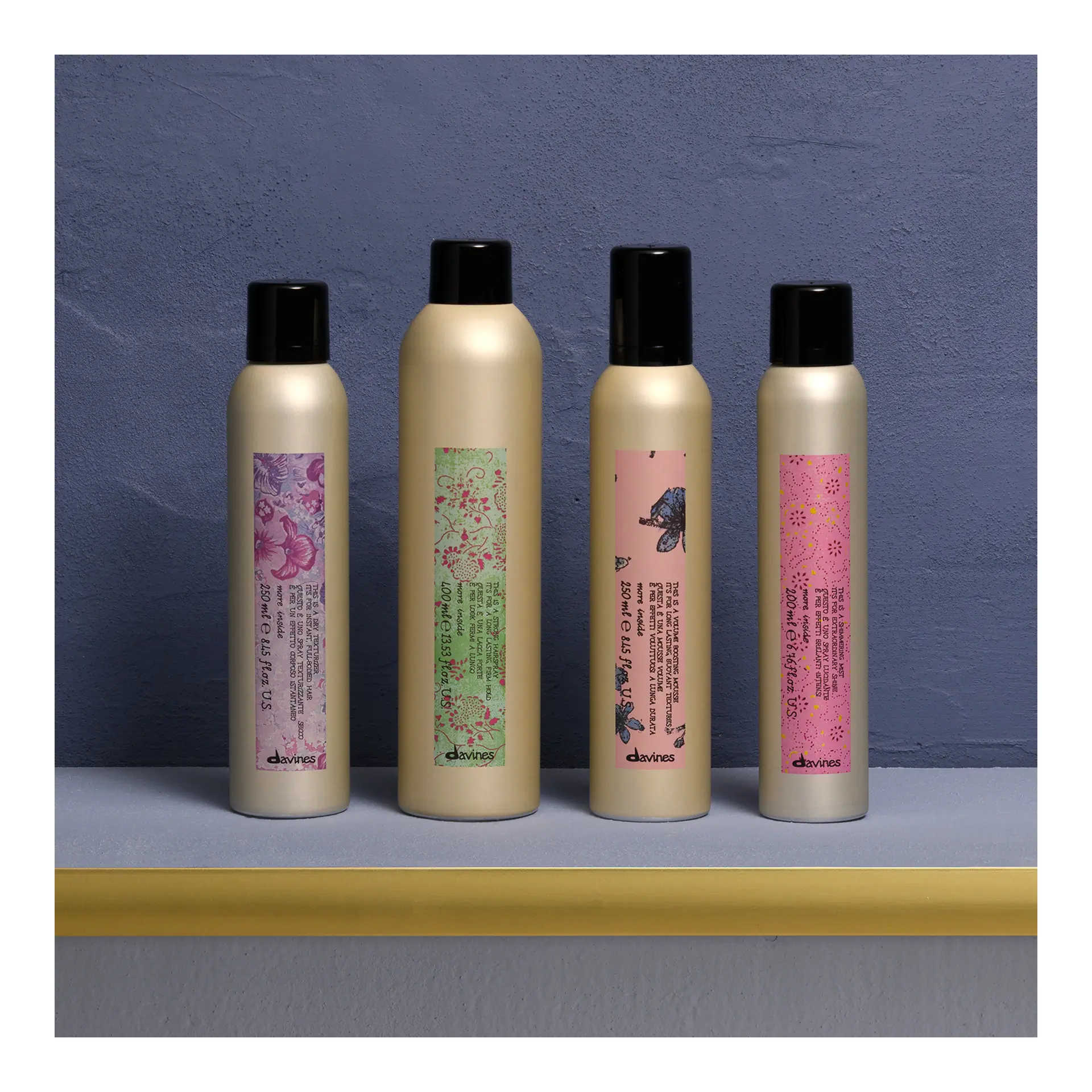 Davines MORE INSIDE Invisible No Gas Anti-Humidity Spray 250g