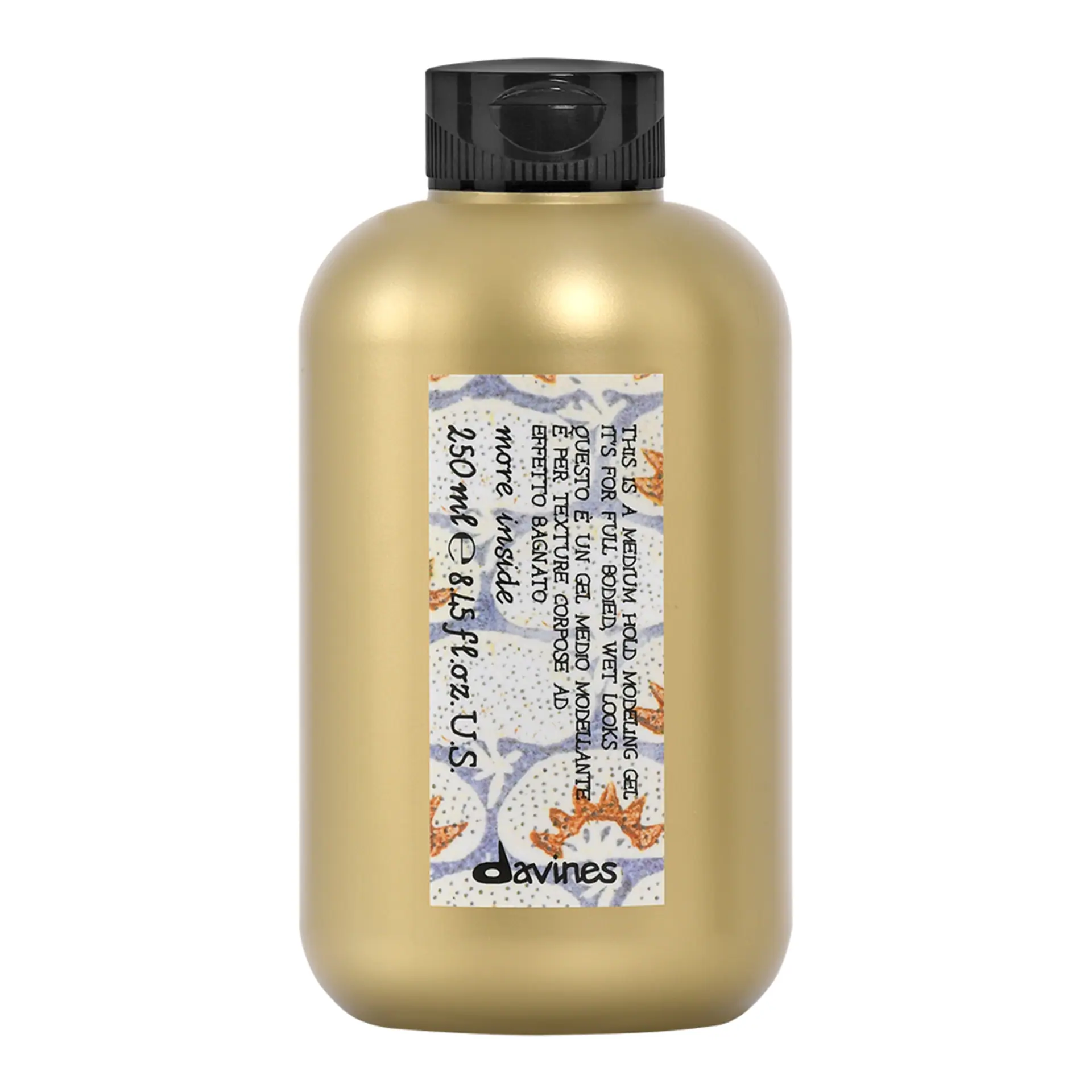 Davines MORE INSIDE Med Hold Modelling Gel 250ml