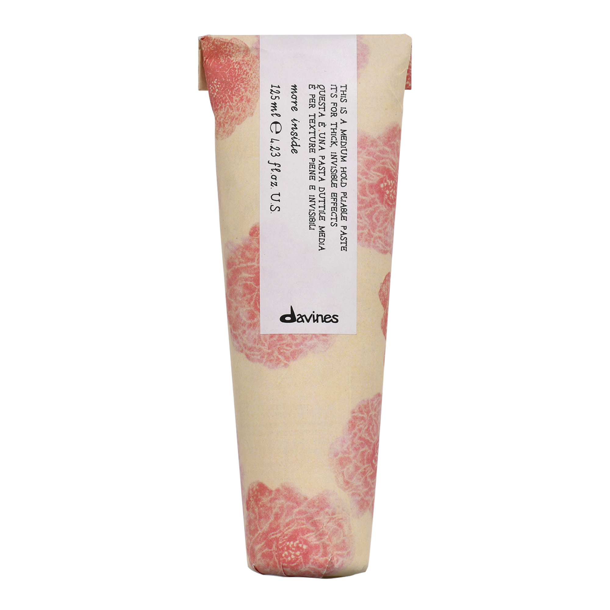 Davines MORE INSIDE Med Hold Pliable Paste 125ml